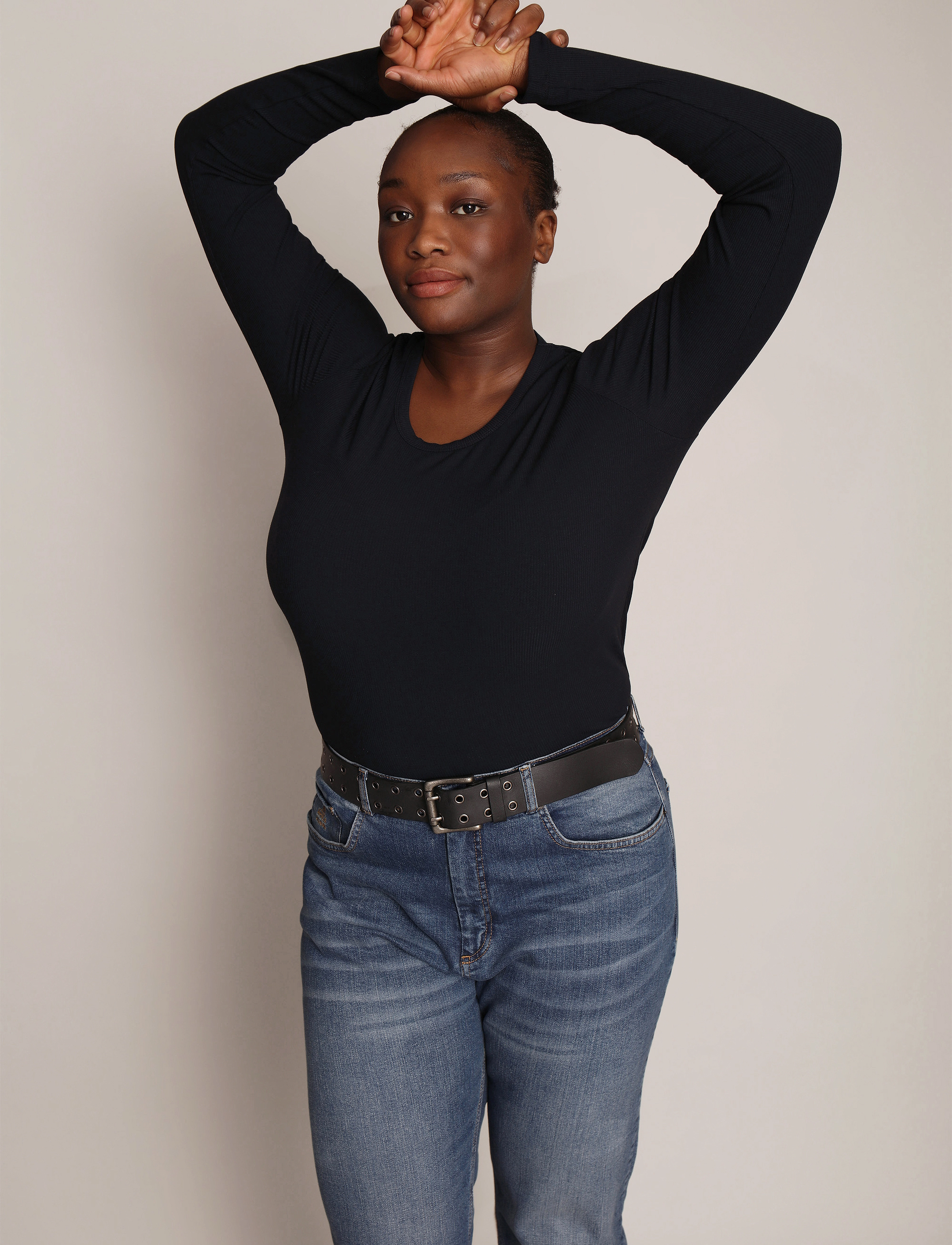 Munthe - CUTEST - långärmade toppar - navy - 3