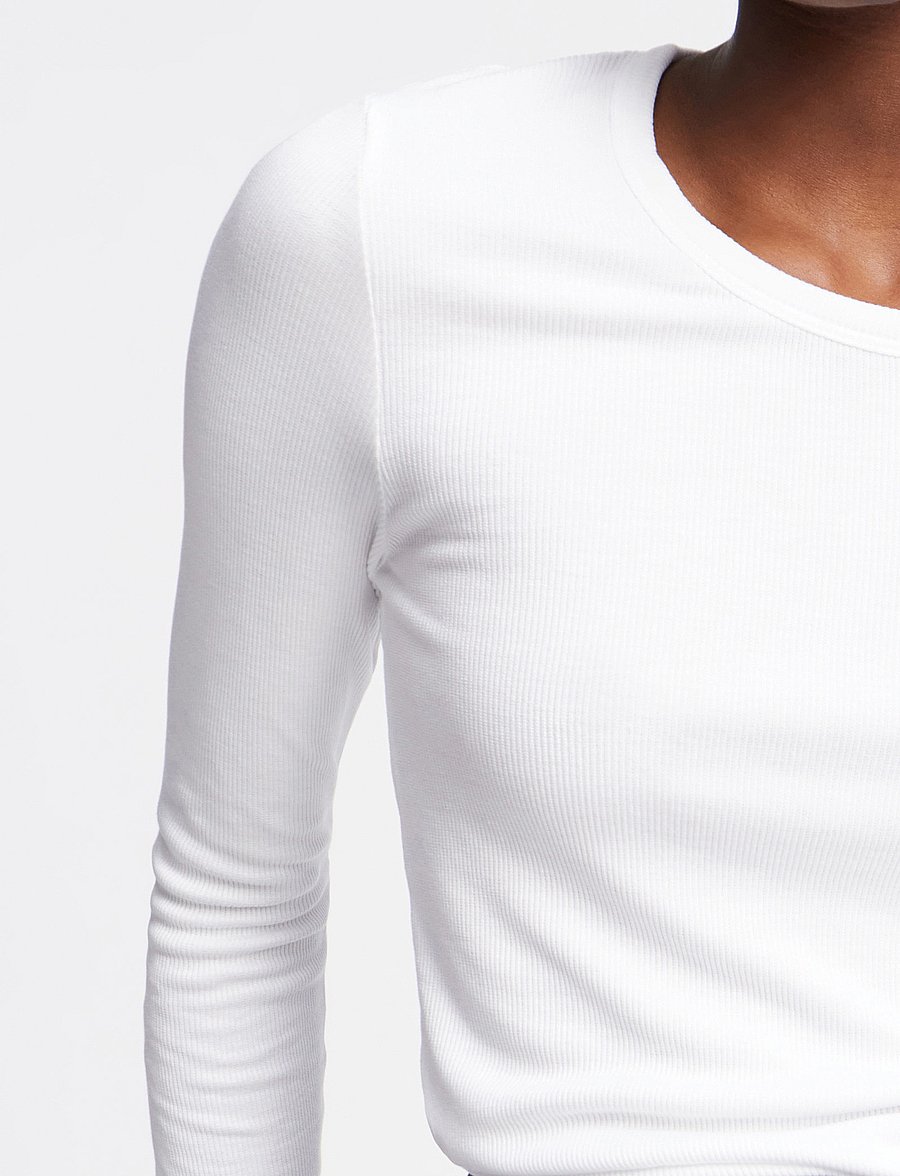 Munthe - CUTEST - långärmade toppar - white - 5