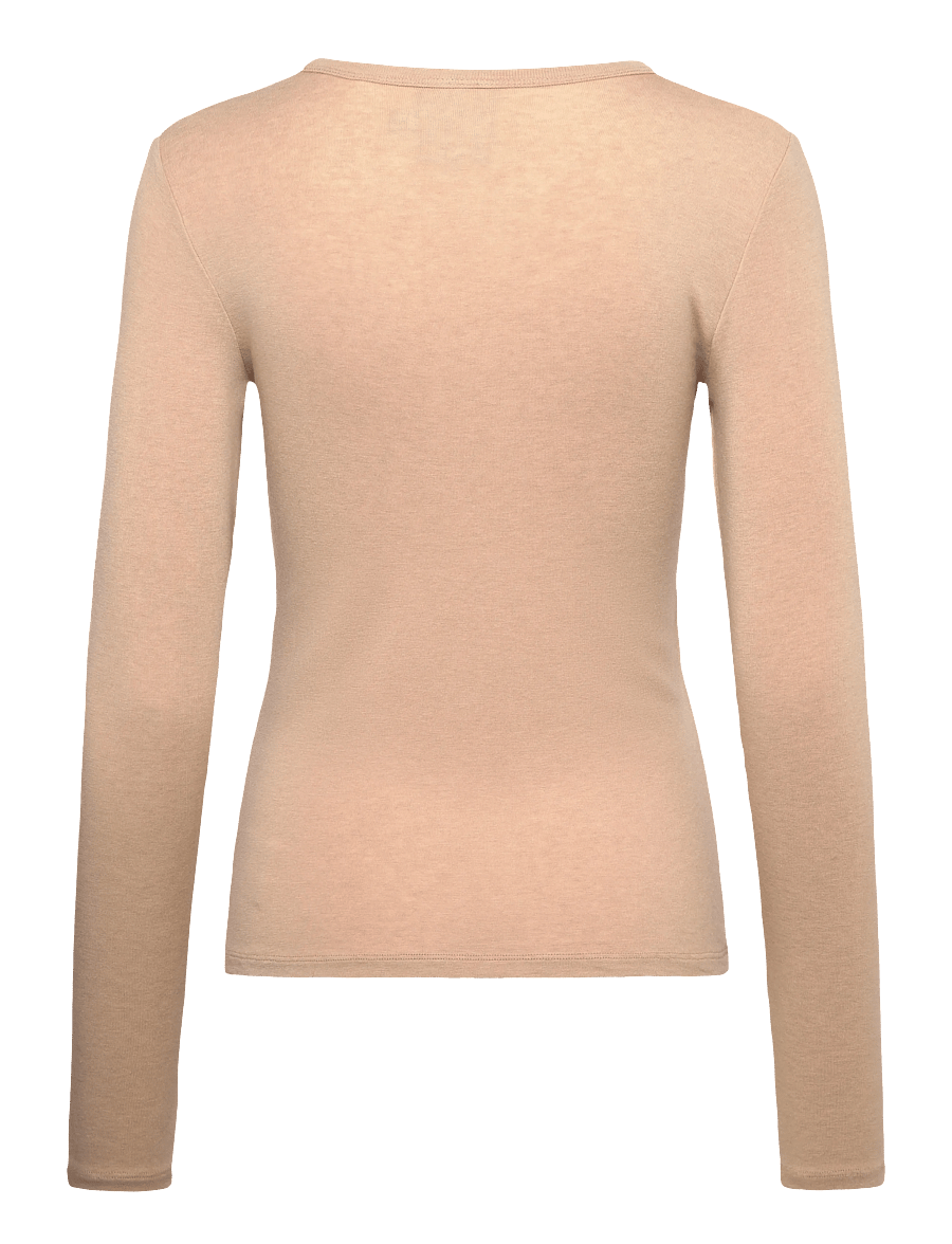 Munthe - LUTEST - långärmade toppar - sand - 2
