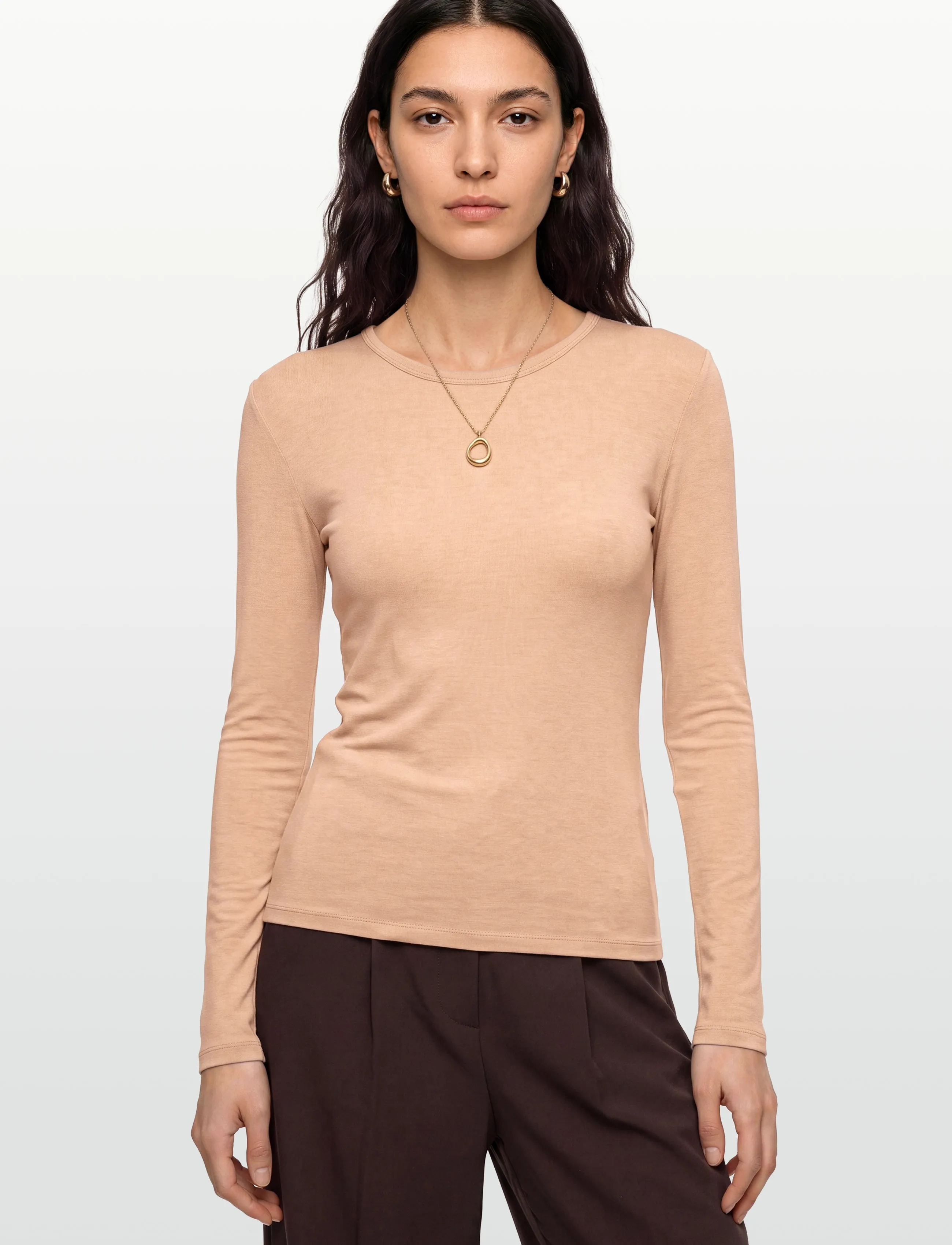 Munthe - LUTEST - t-shirts & tops - sand - 3
