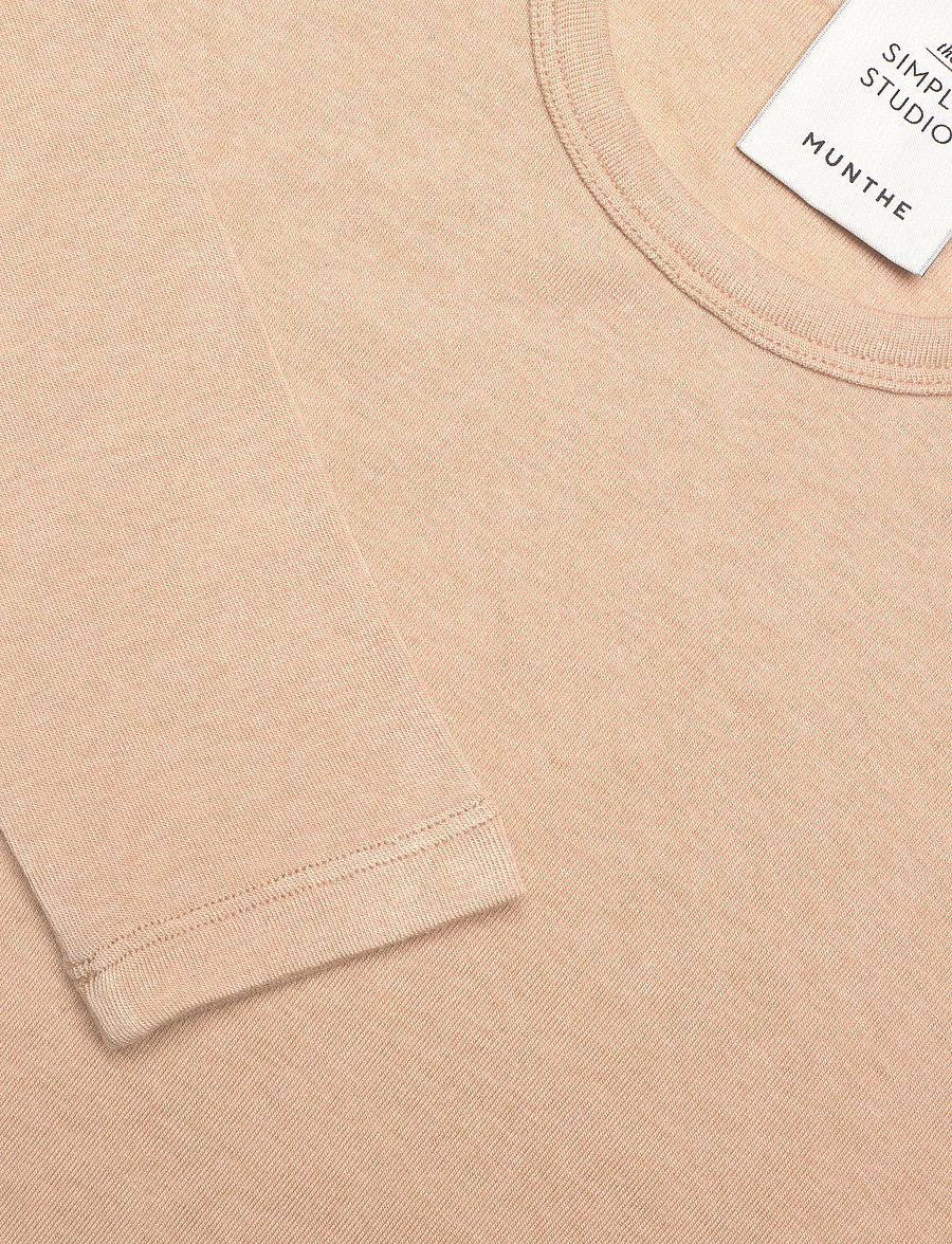 Munthe - LUTEST - långärmade toppar - sand - 5
