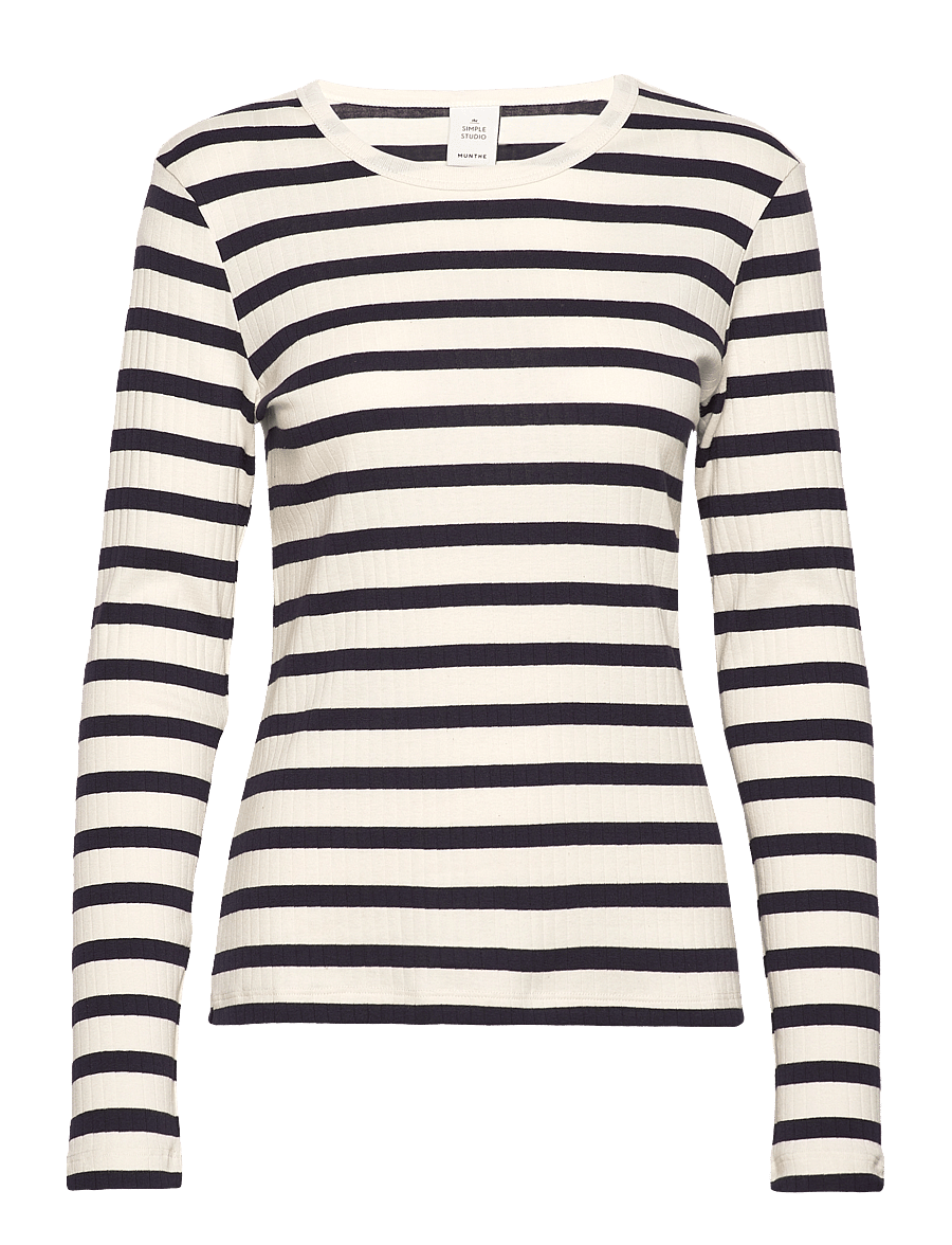 Munthe - JOTE - long-sleeved tops - navy - 1