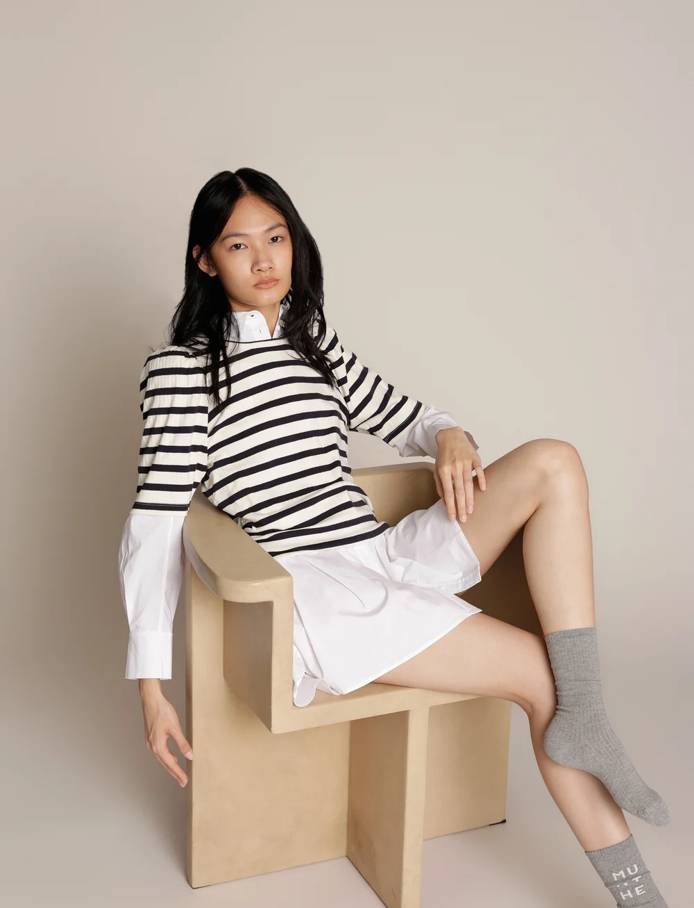 Munthe - JIKOLAZ - t-shirts - navy - 5