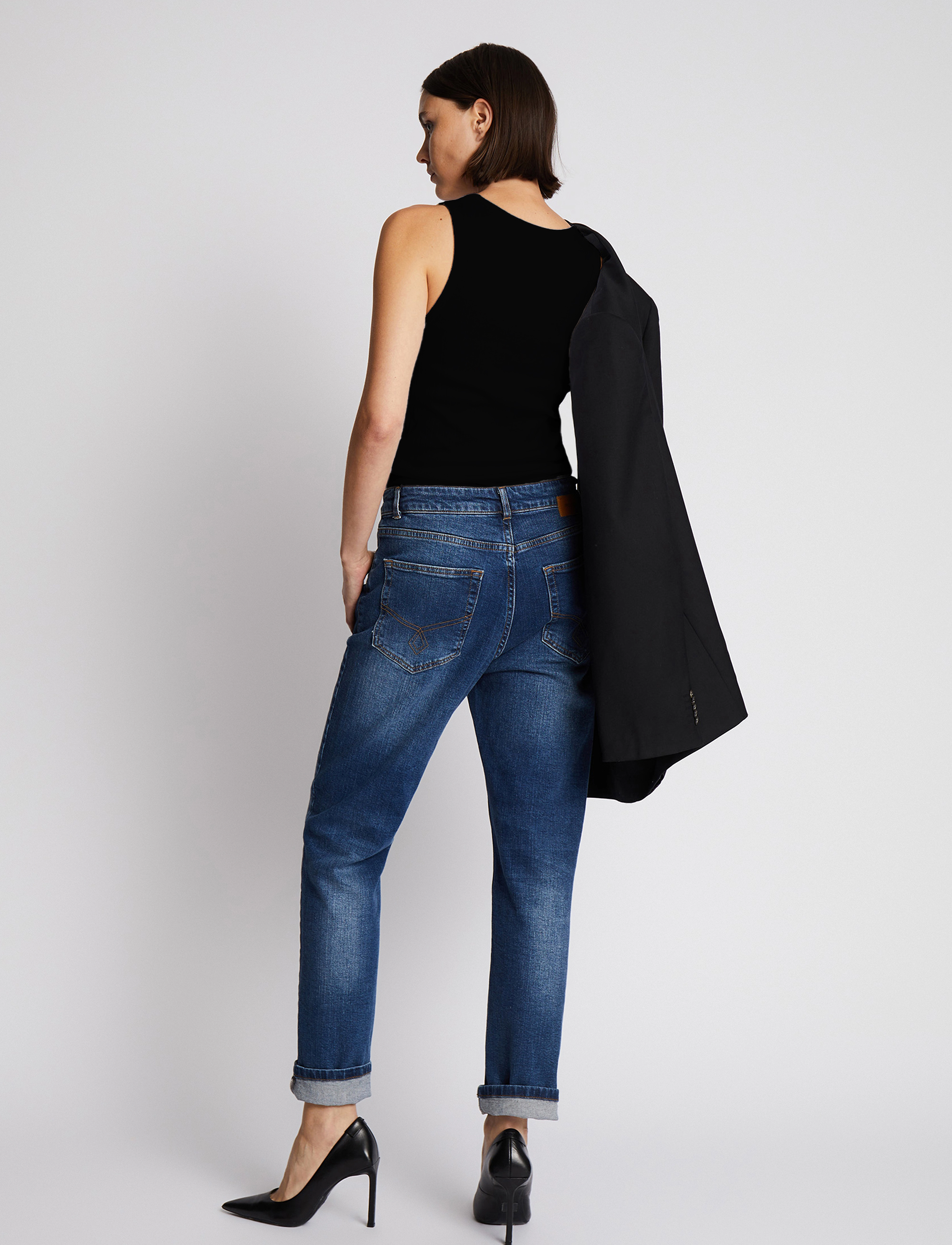 Munthe - TEZZA - linnen - black - 4