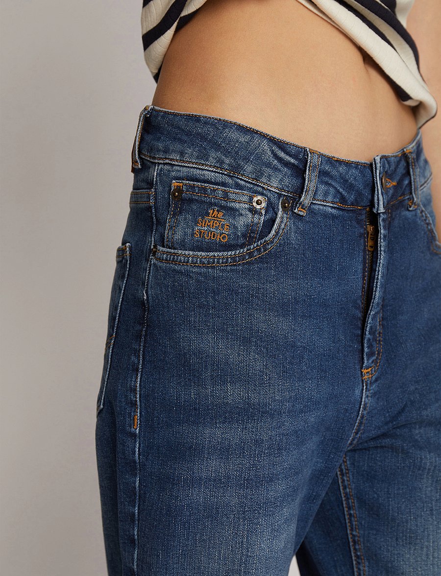 Munthe - KIMMY - gerade jeans - blue - 4