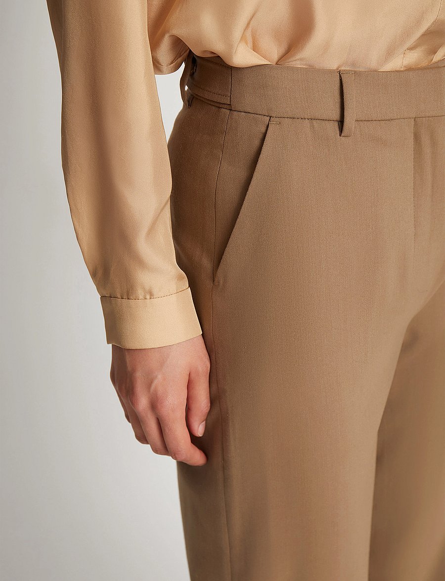 Munthe - SUMATRA - tailored trousers - camel - 5