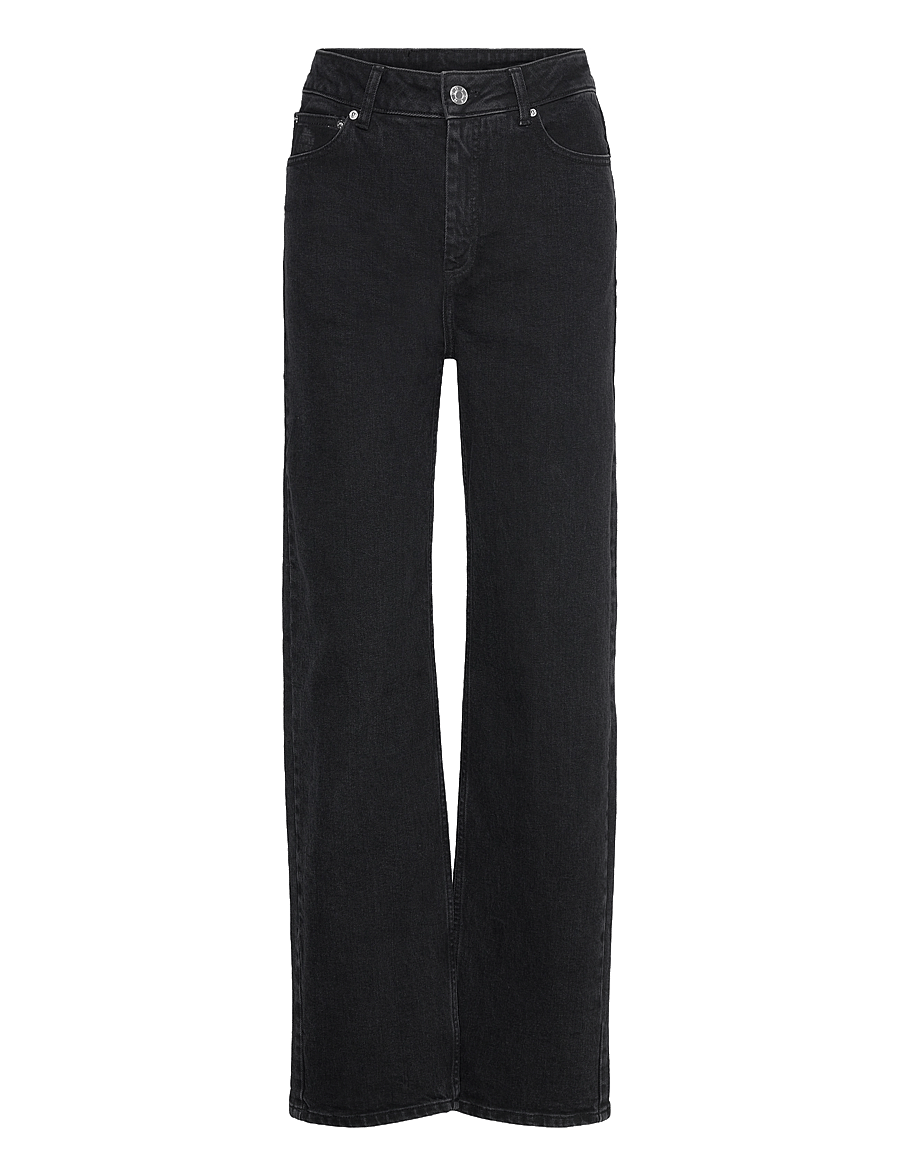 Munthe - CULINARI - straight jeans - black - 1