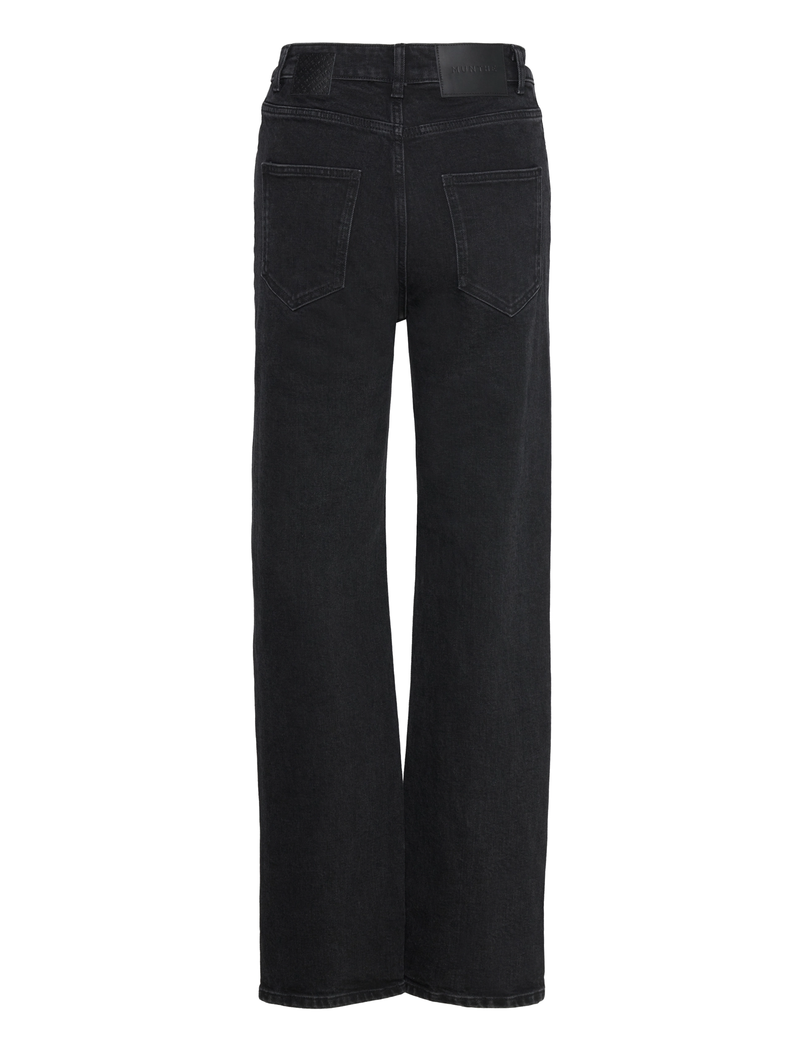 Munthe - CULINARI - straight jeans - black - 2