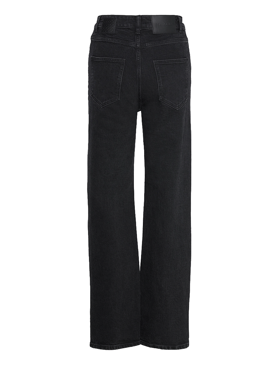 Munthe - CULINARI - straight jeans - black - 2