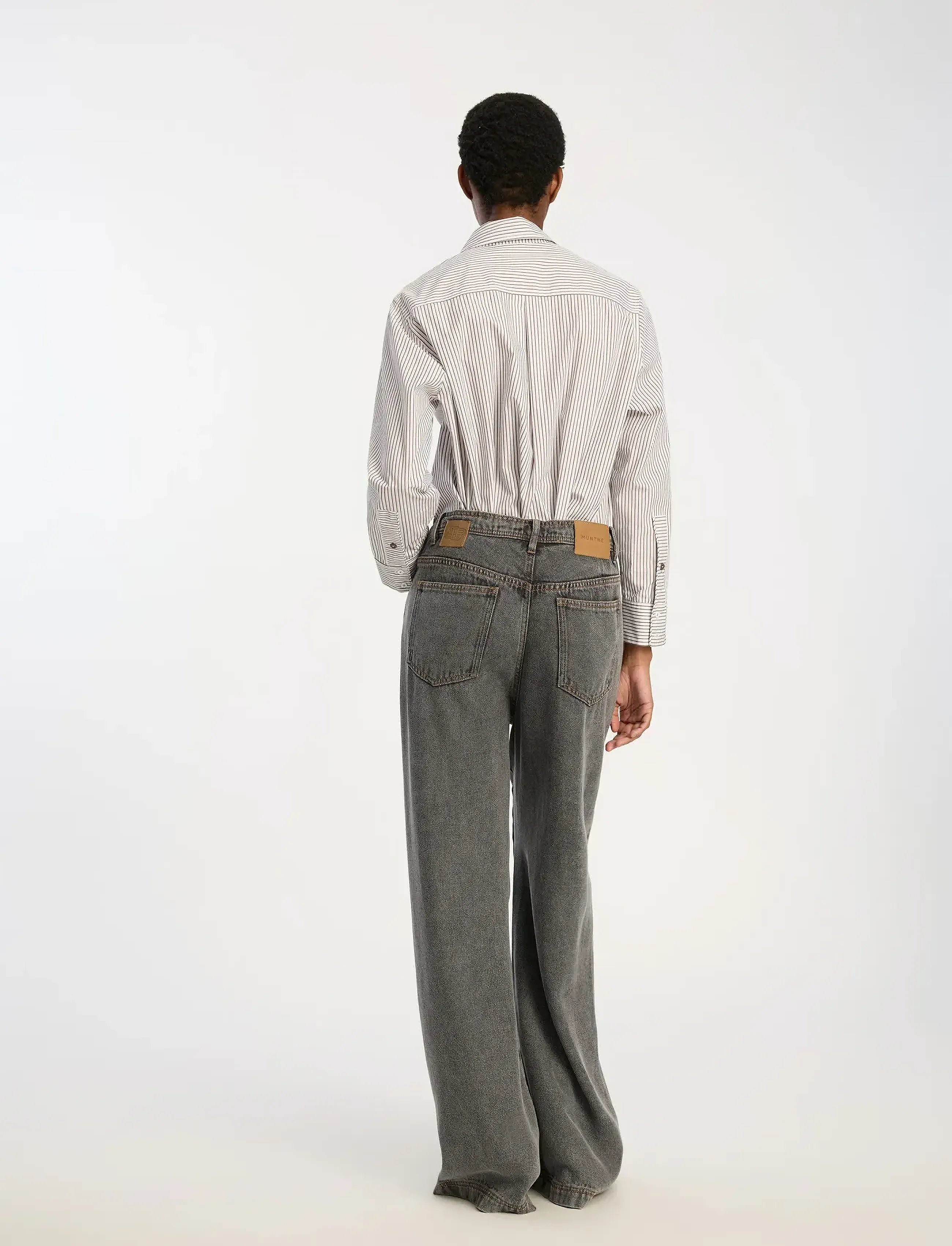Munthe - OBEY - džinsai - grey - 3