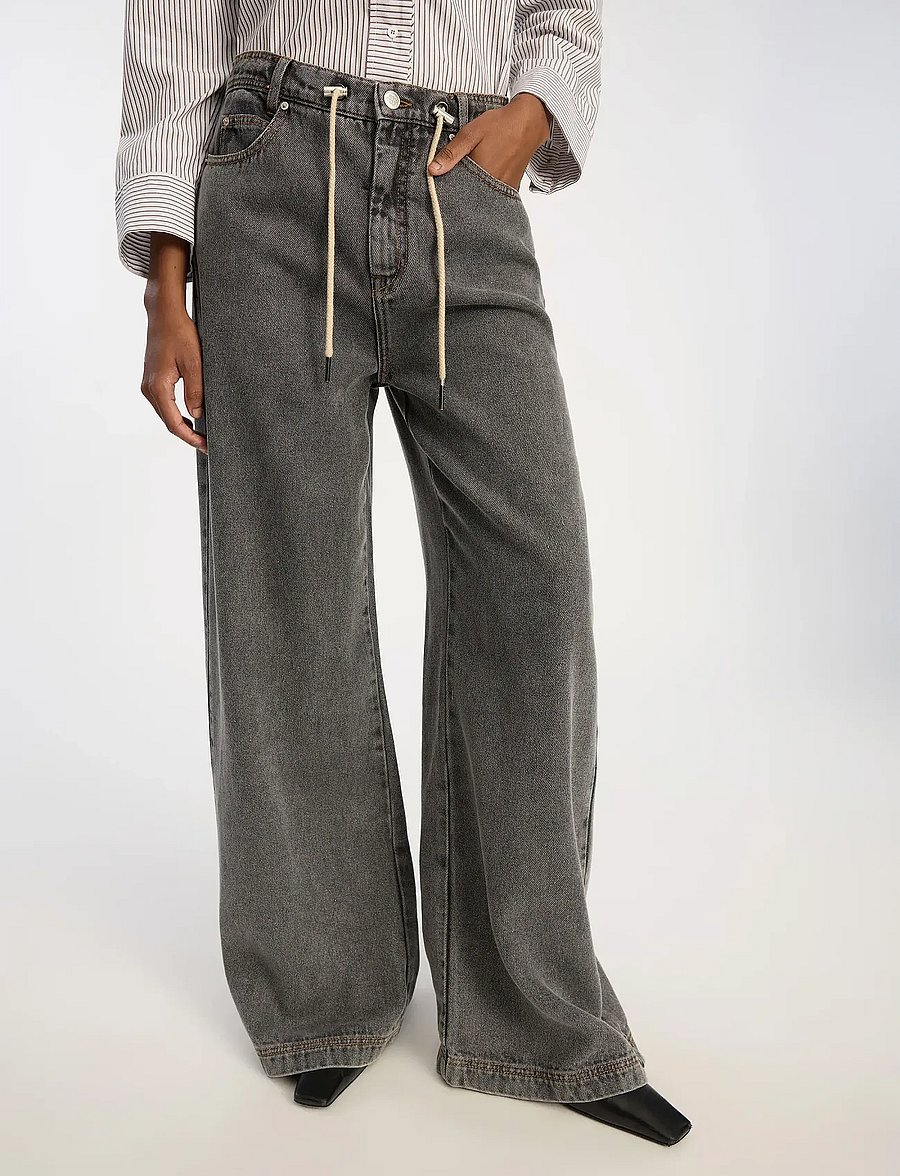Munthe - OBEY - jeans - grey - 5