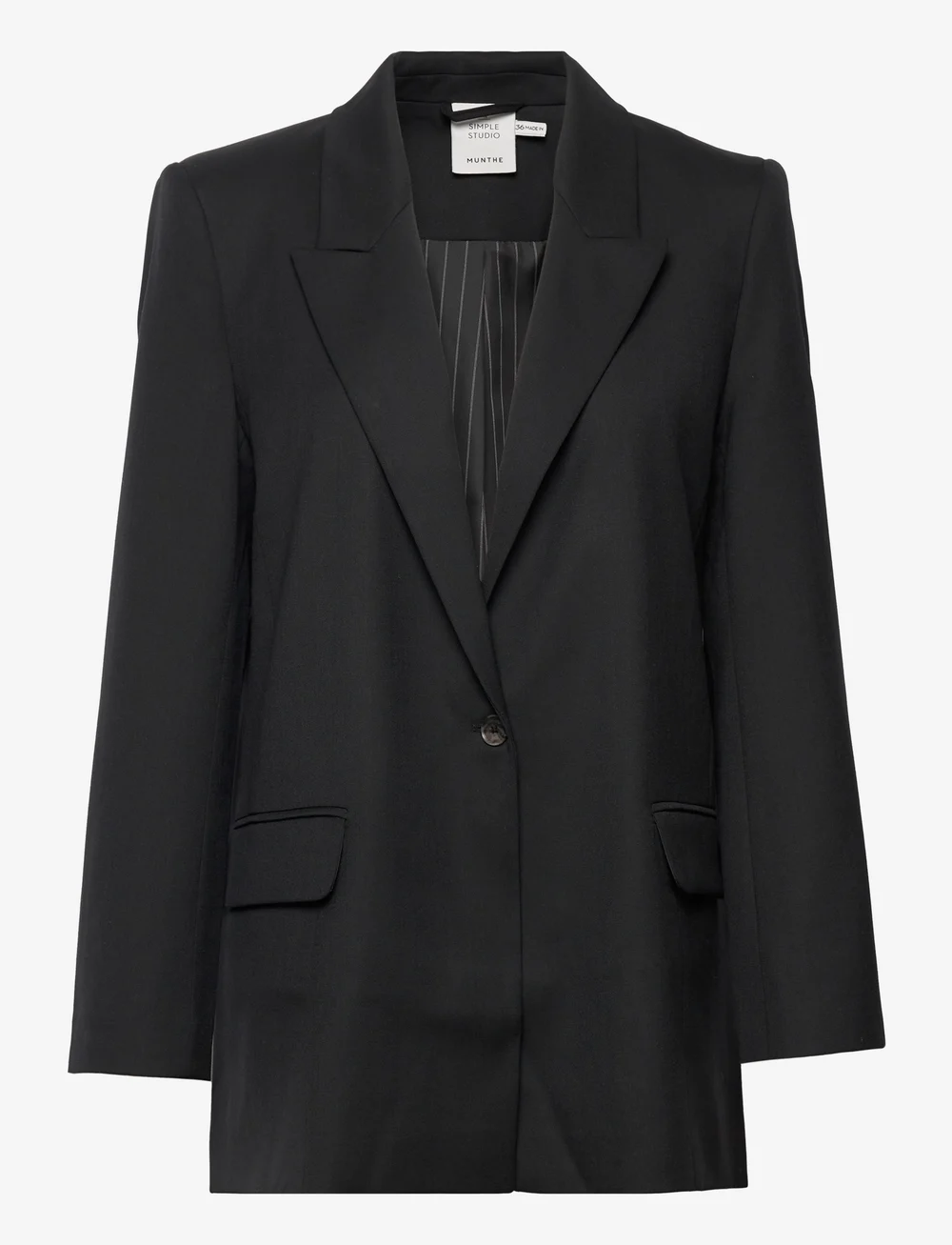 Munthe - SUSSIMA - enkeltradede blazere - black - 1