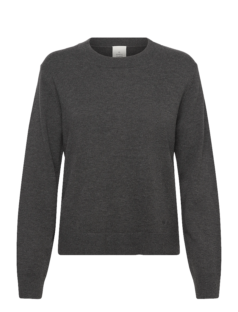 Munthe - SWELINA - stickade tröjor - charcoal - 0