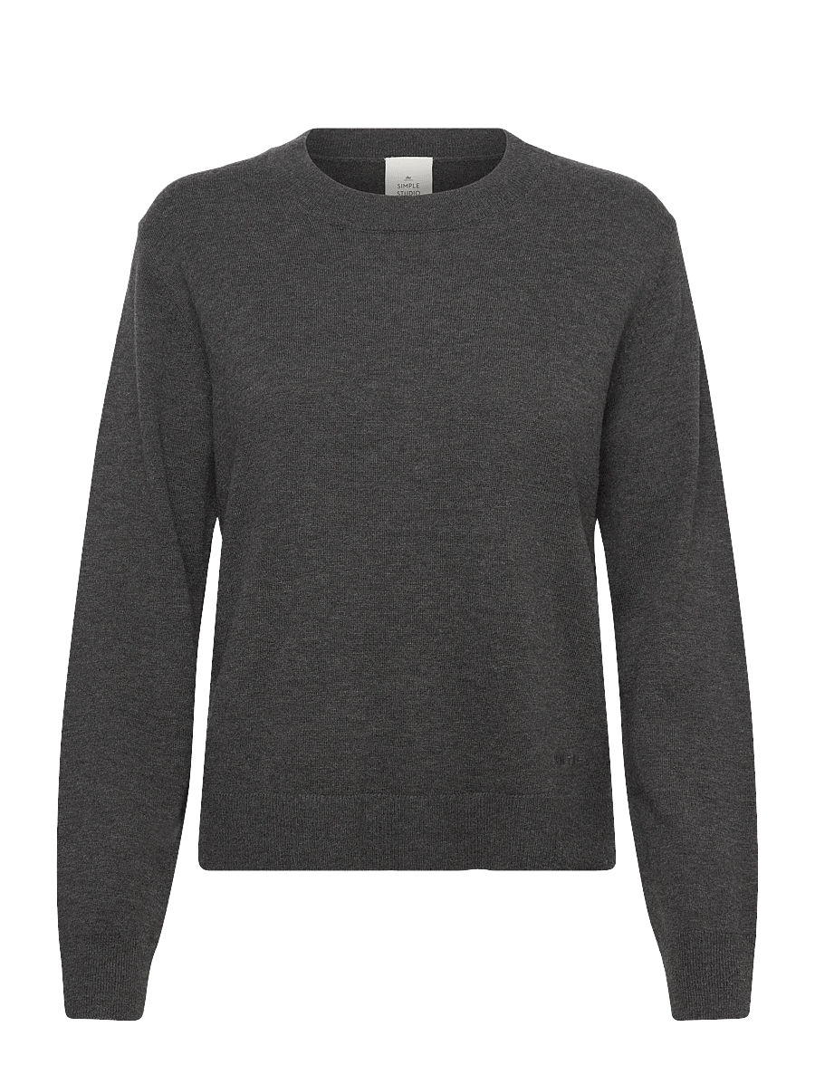 Munthe - SWELINA - stickade tröjor - charcoal - 0