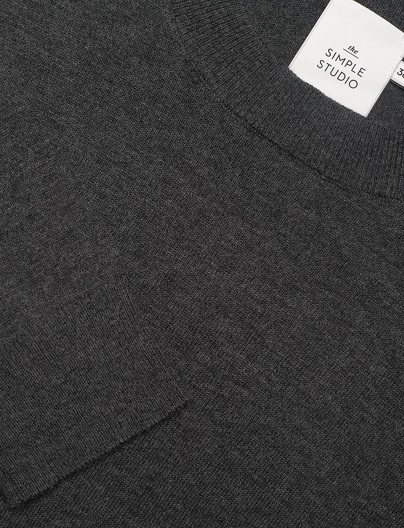 Munthe - SWELINA - stickade tröjor - charcoal - 2