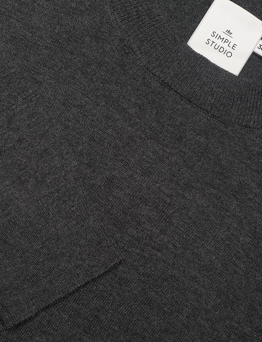 Munthe - SWELINA - stickade tröjor - charcoal - 2