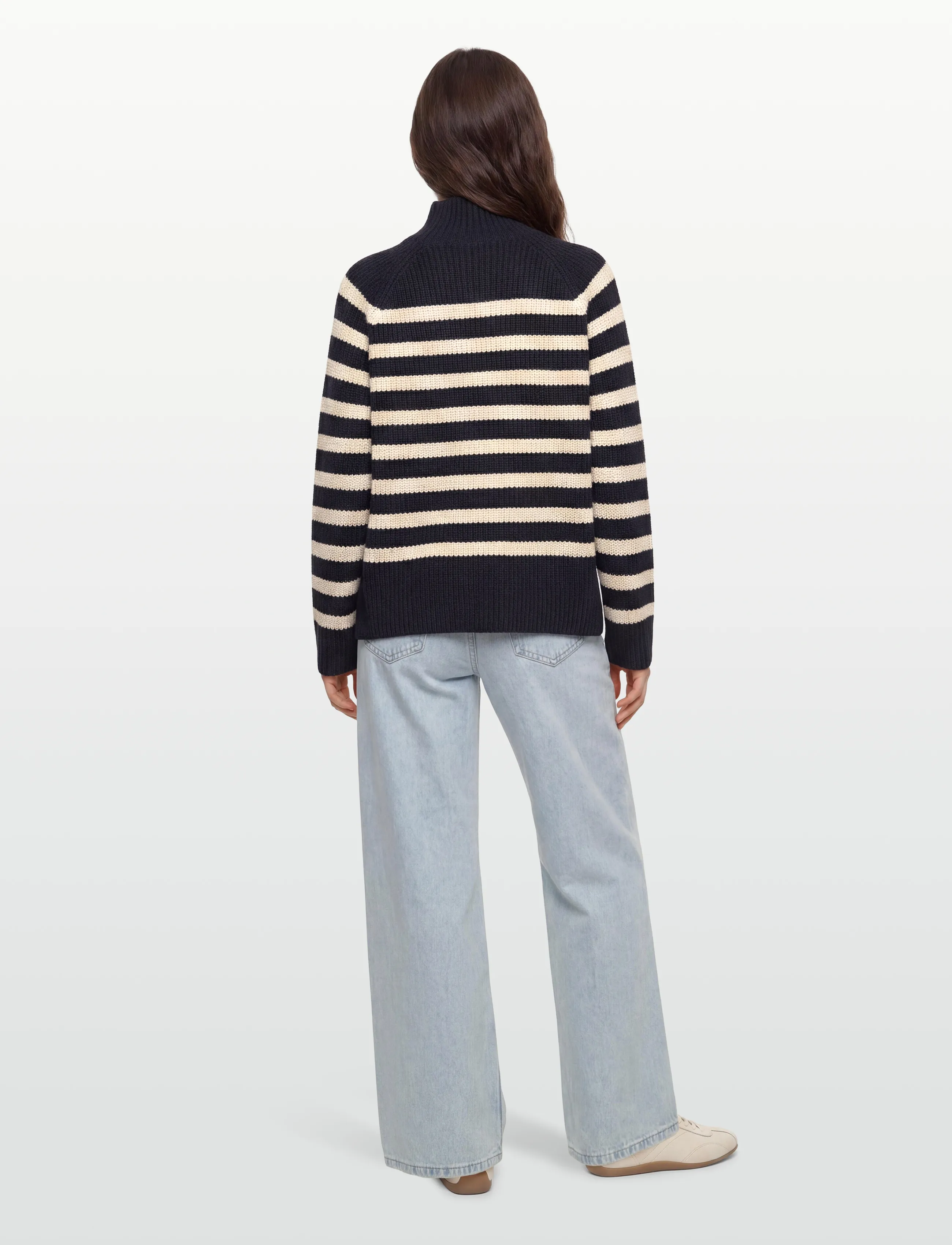 Munthe - ARISSA - turtleneck - navy - 4