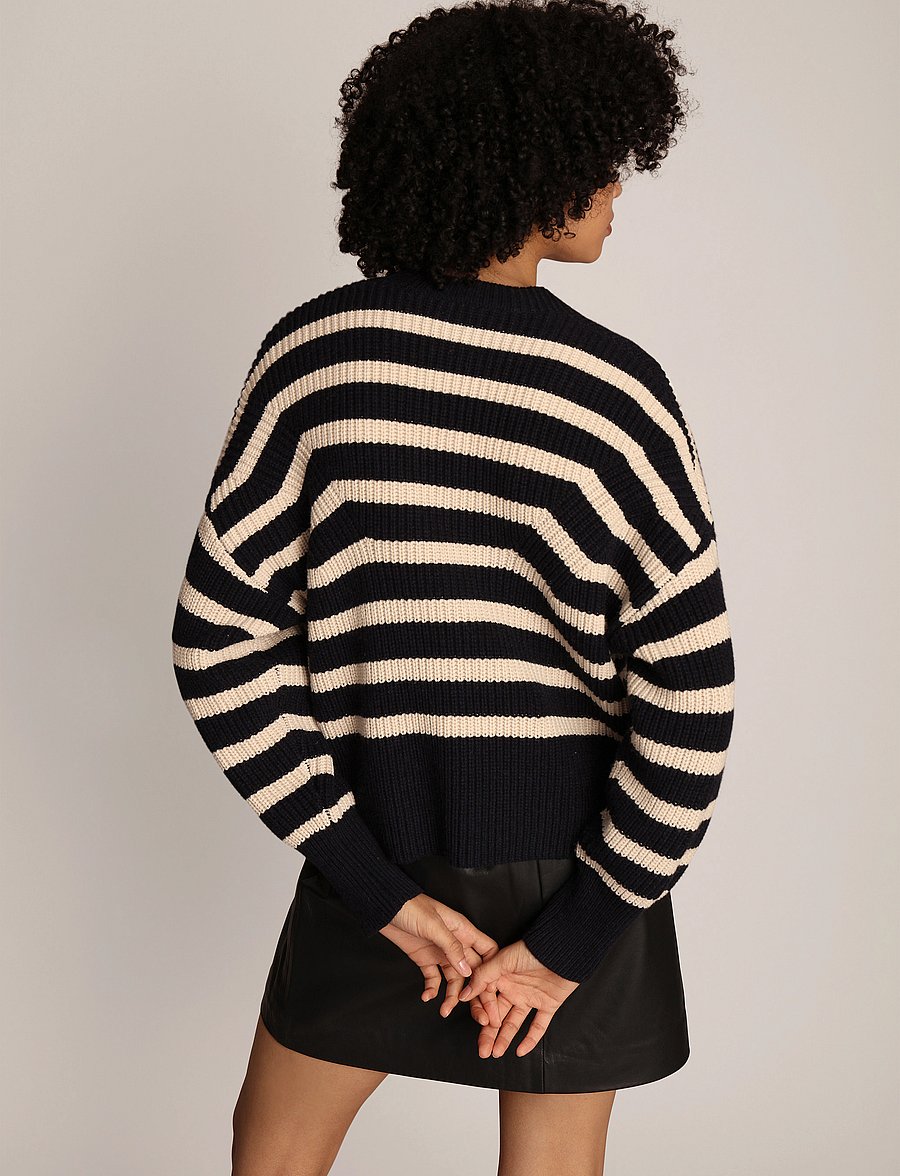 Munthe - TUPPER - strickjacken - navy - 3