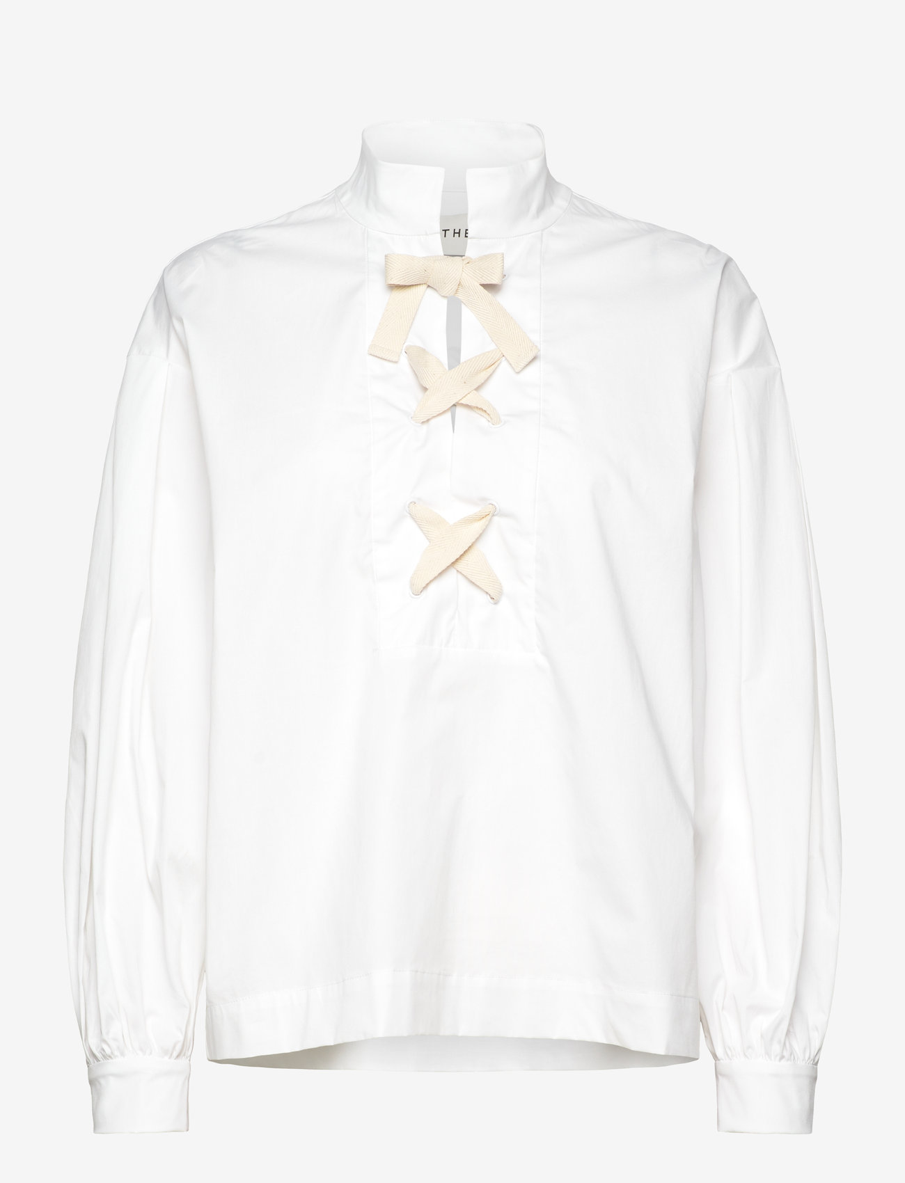 Munthe - FELISE - pikkade varrukatega pluusid - white - 0