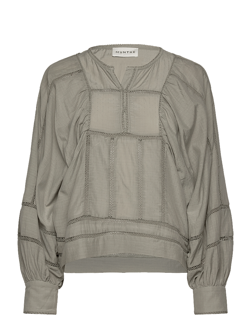 Munthe - FINETTA - långärmade blusar - dusty green - 0