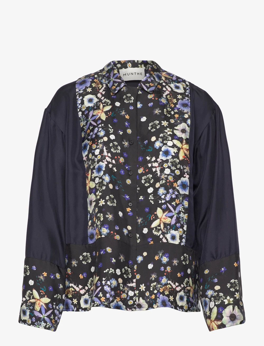 Munthe - FAIZA - langærmede skjorter - black - 1
