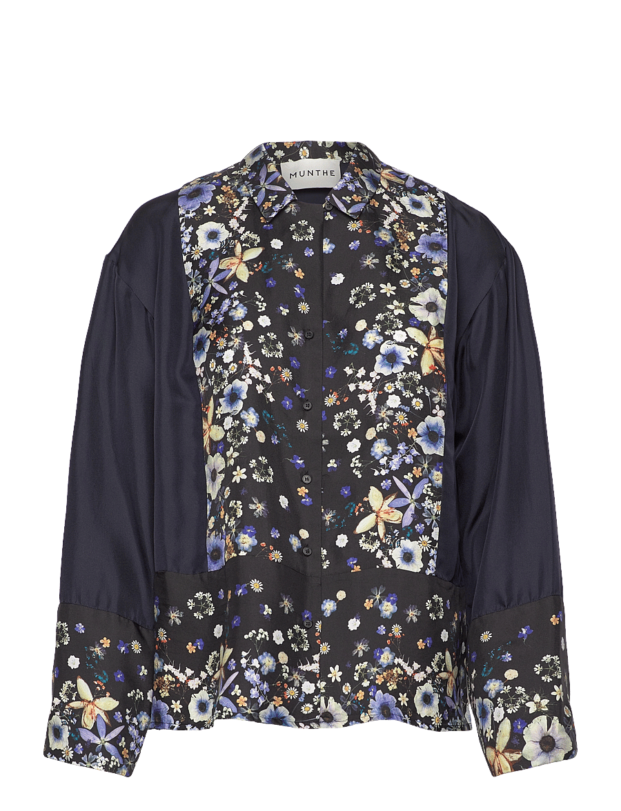 Munthe - FAIZA - langärmlige hemden - black - 1