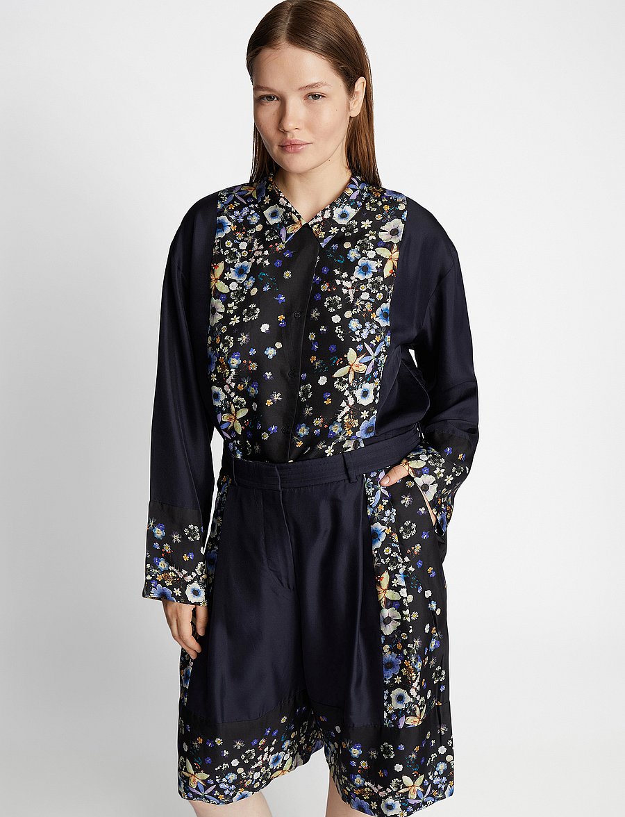 Munthe - FAIZA - langärmlige hemden - black - 0