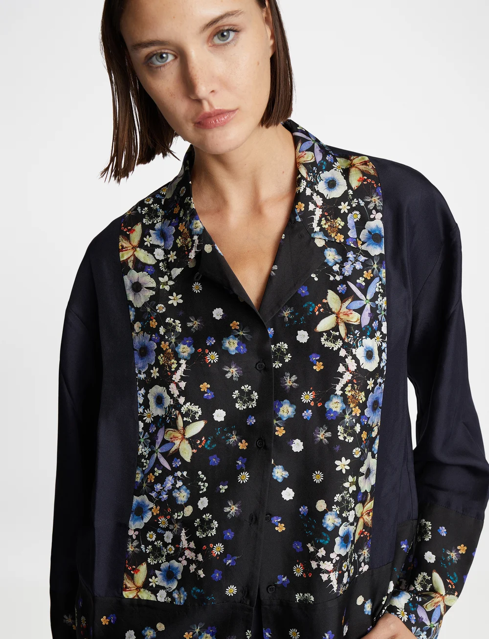 Munthe - FAIZA - langærmede skjorter - black - 5