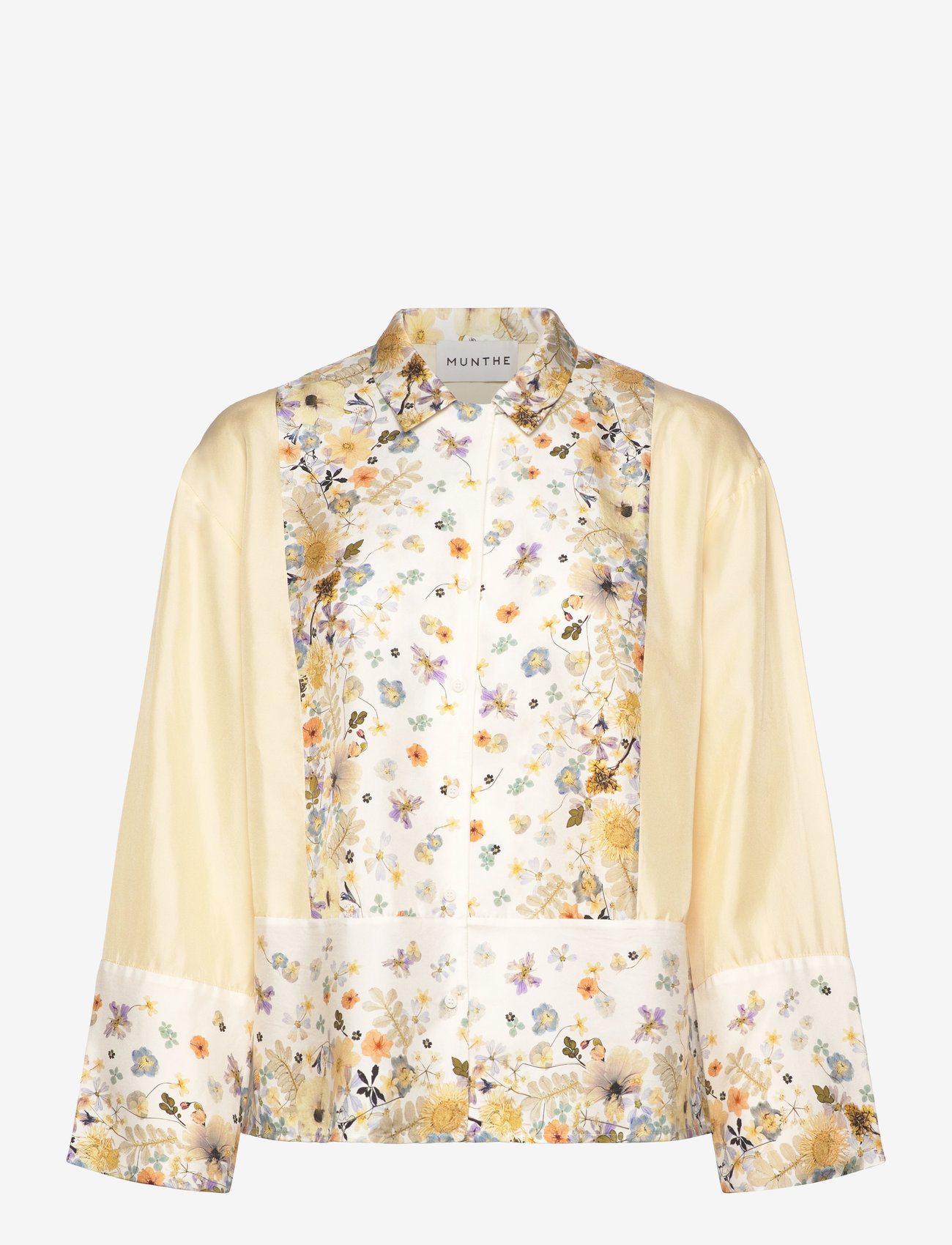 Munthe - FAIZA - langärmlige hemden - creme - 0