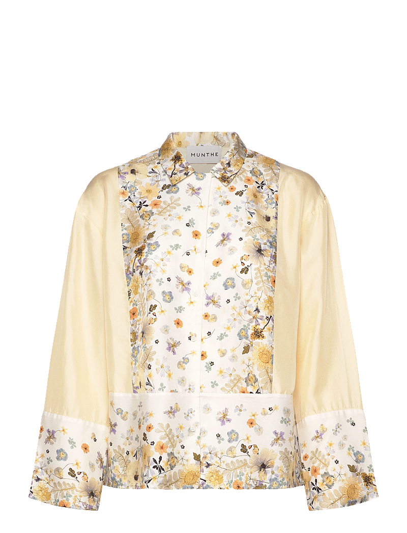 Munthe - FAIZA - langärmlige hemden - creme - 1