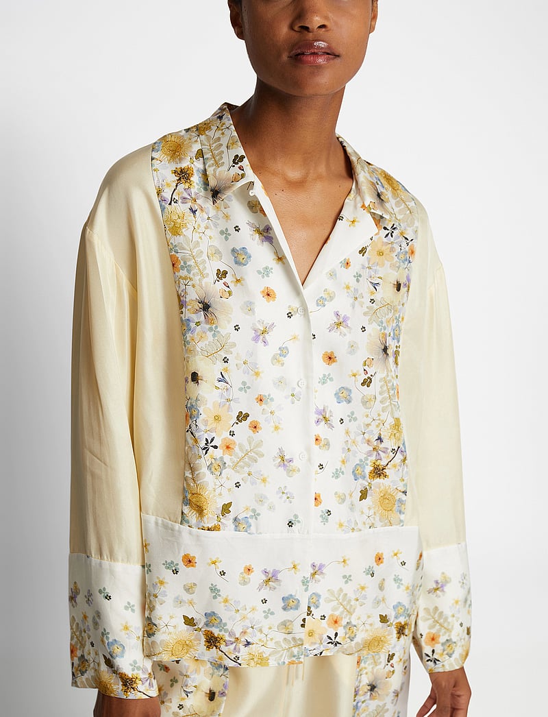 Munthe - FAIZA - langärmlige hemden - creme - 4