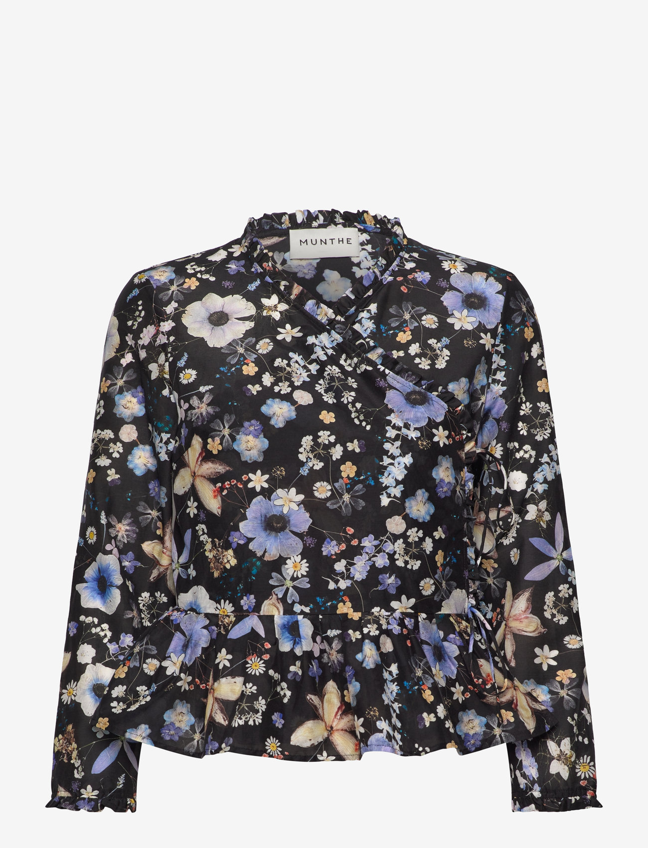 Munthe - FENIA - langärmlige blusen - black - 0