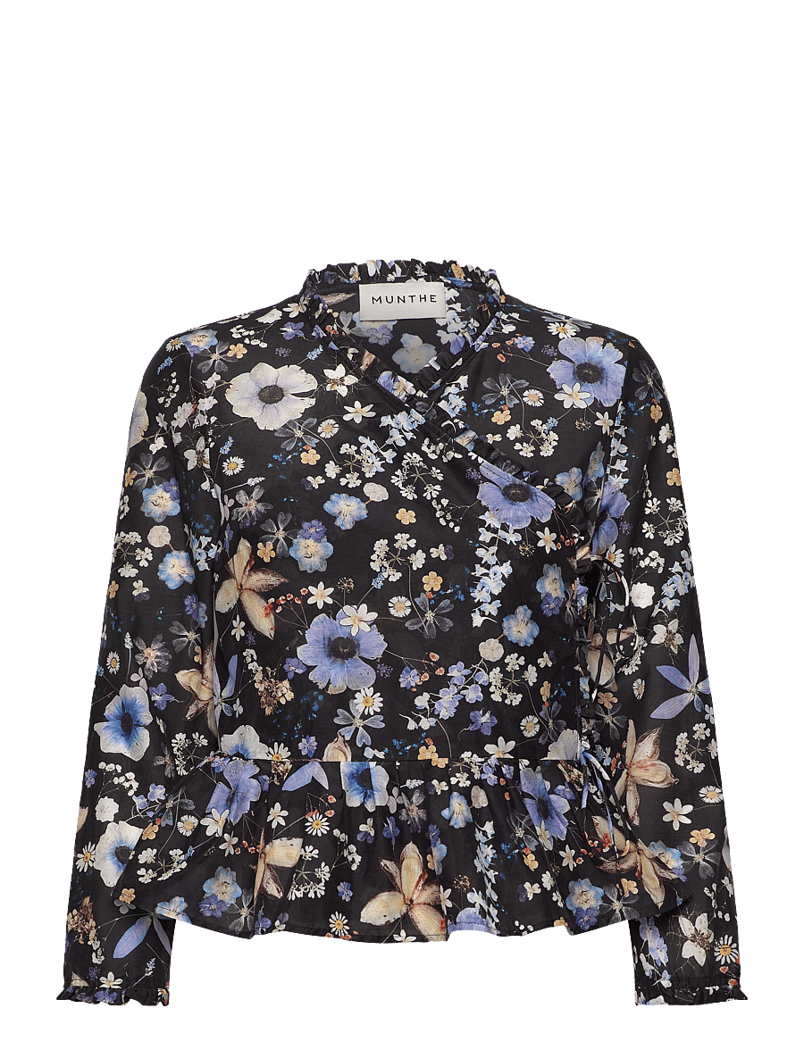 Munthe - FENIA - langärmelige blusen - black - 1