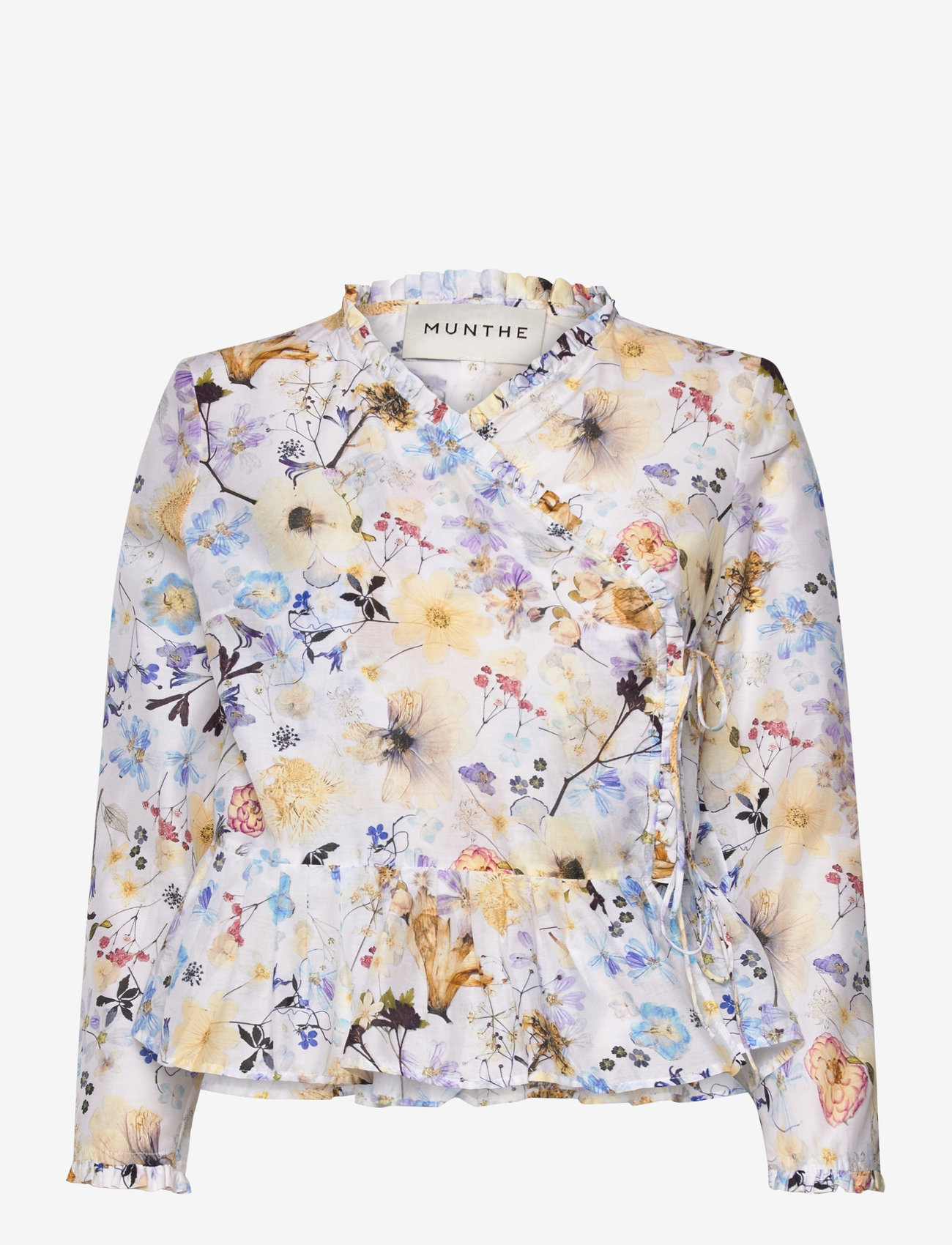 Munthe - FENIA - långärmade blusar - creme - 1