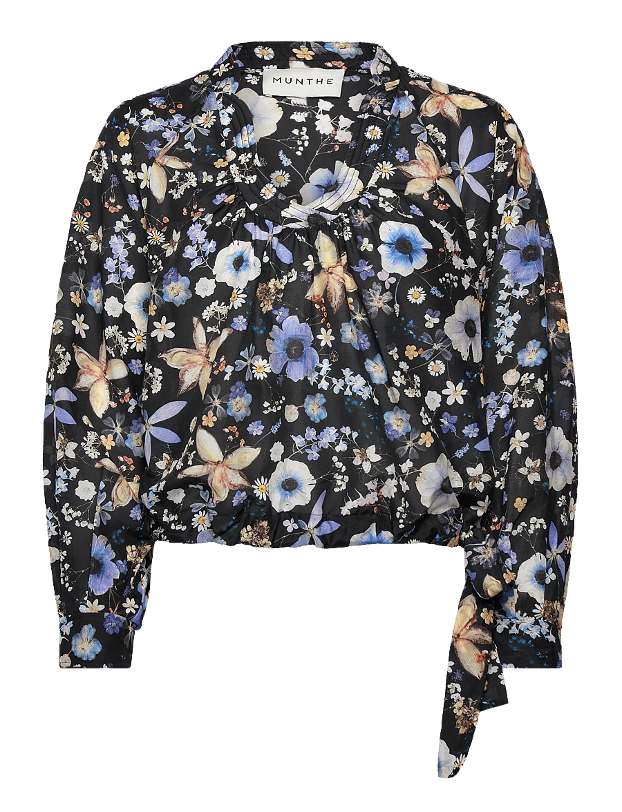 Munthe - FERNE - pitkähihaiset puserot - black - 0