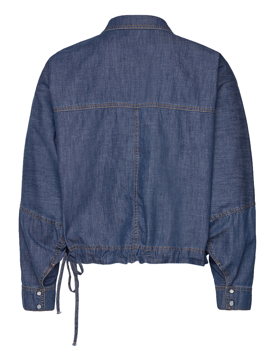 Munthe - FIHR - jeanshemden - indigo - 2