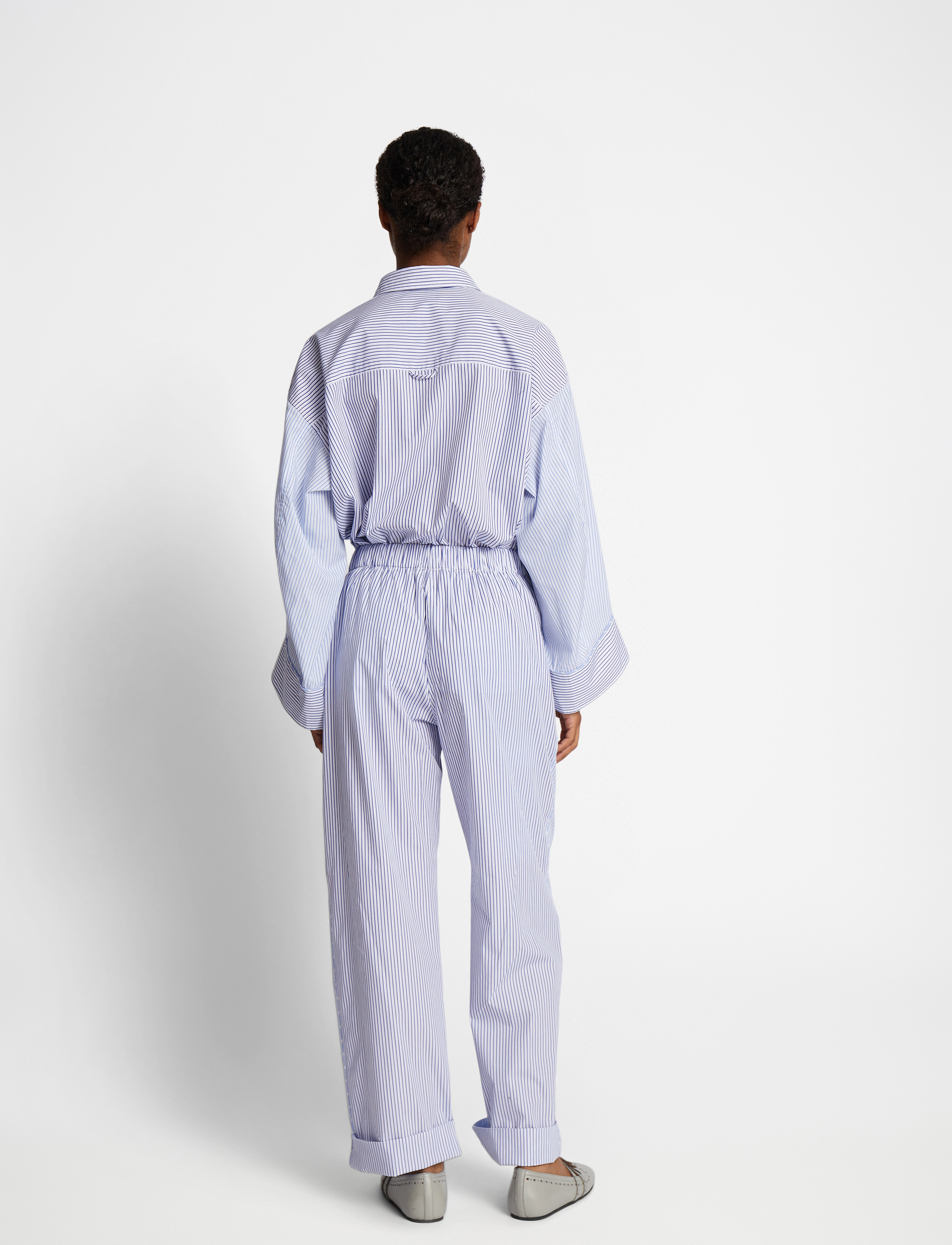 Munthe - FILBERTO - långärmade skjortor - blue - 3