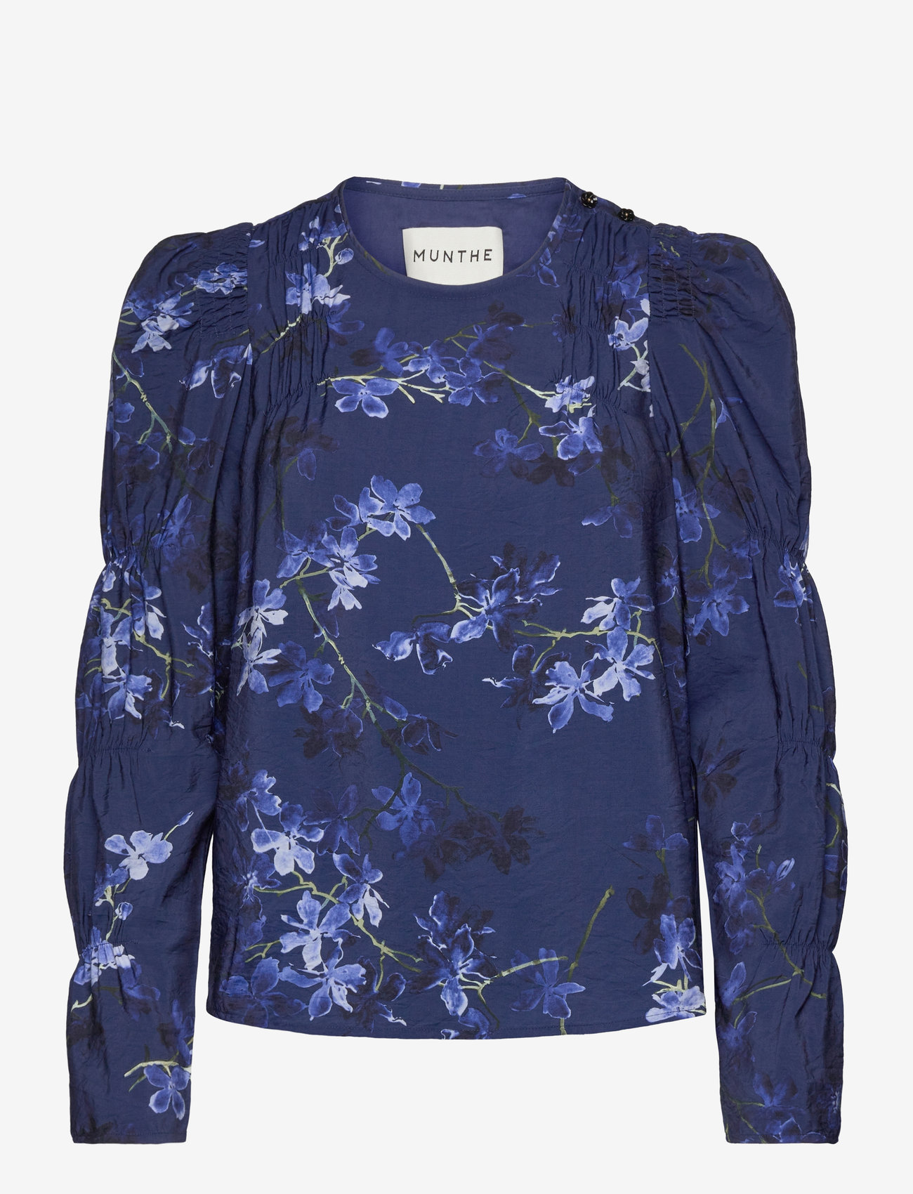 Munthe - FREWIN - langærmede bluser - navy - 0