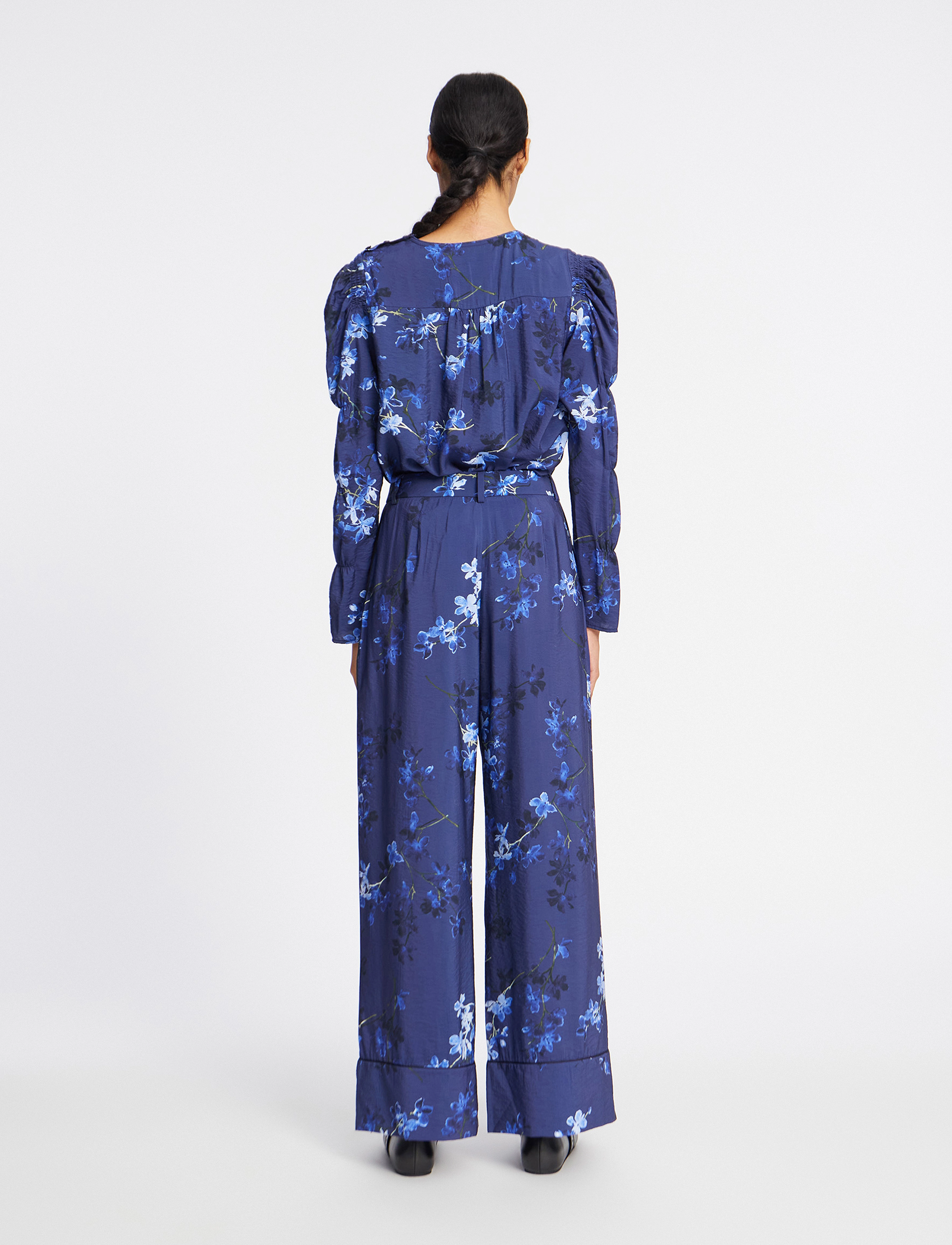 Munthe - FREWIN - långärmade blusar - navy - 4