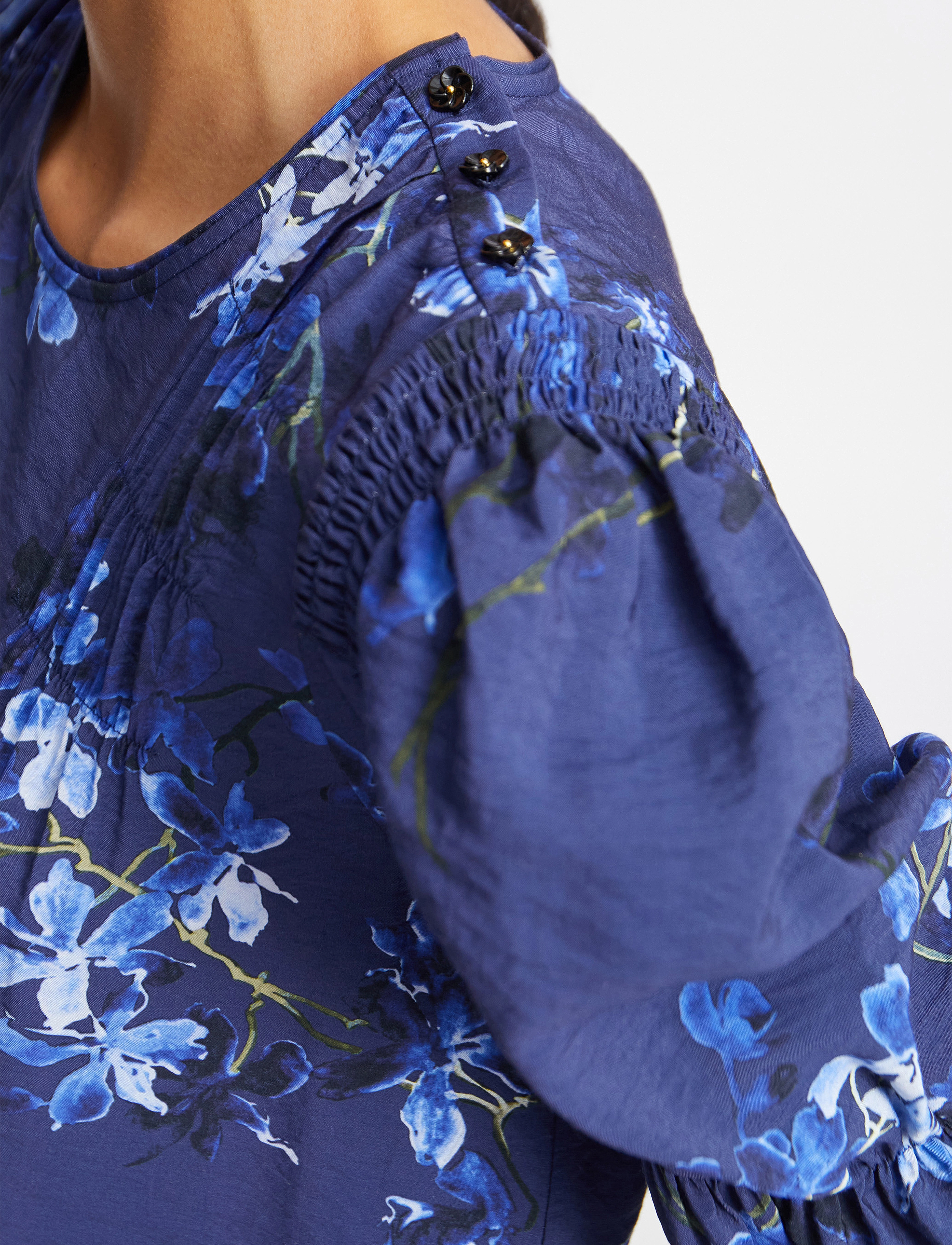 Munthe - FREWIN - långärmade blusar - navy - 5