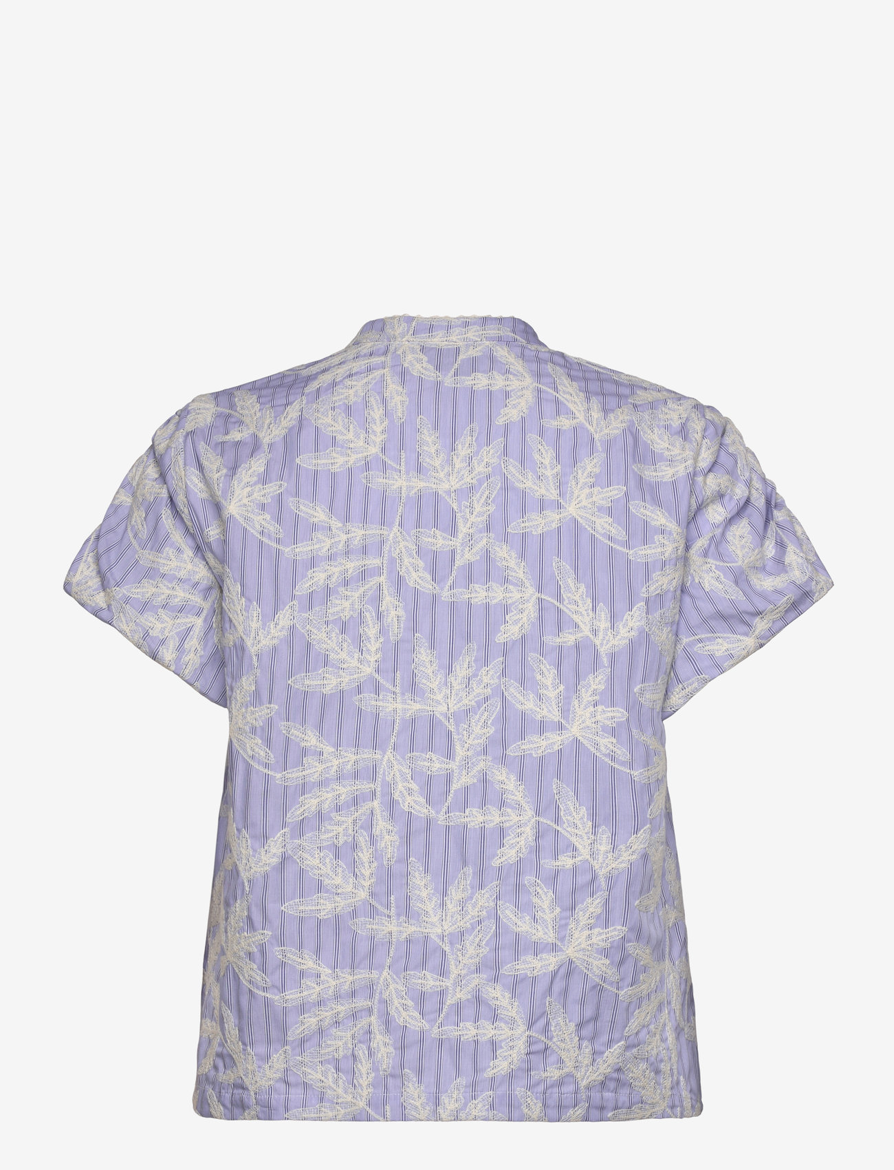 Munthe - FREDIA - short-sleeved blouses - light blue - 1