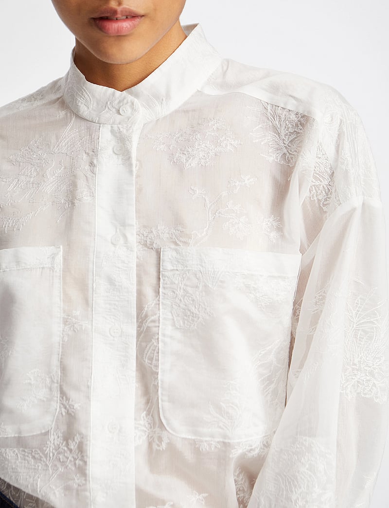 Munthe - FORTUNATO - langärmlige hemden - white - 4