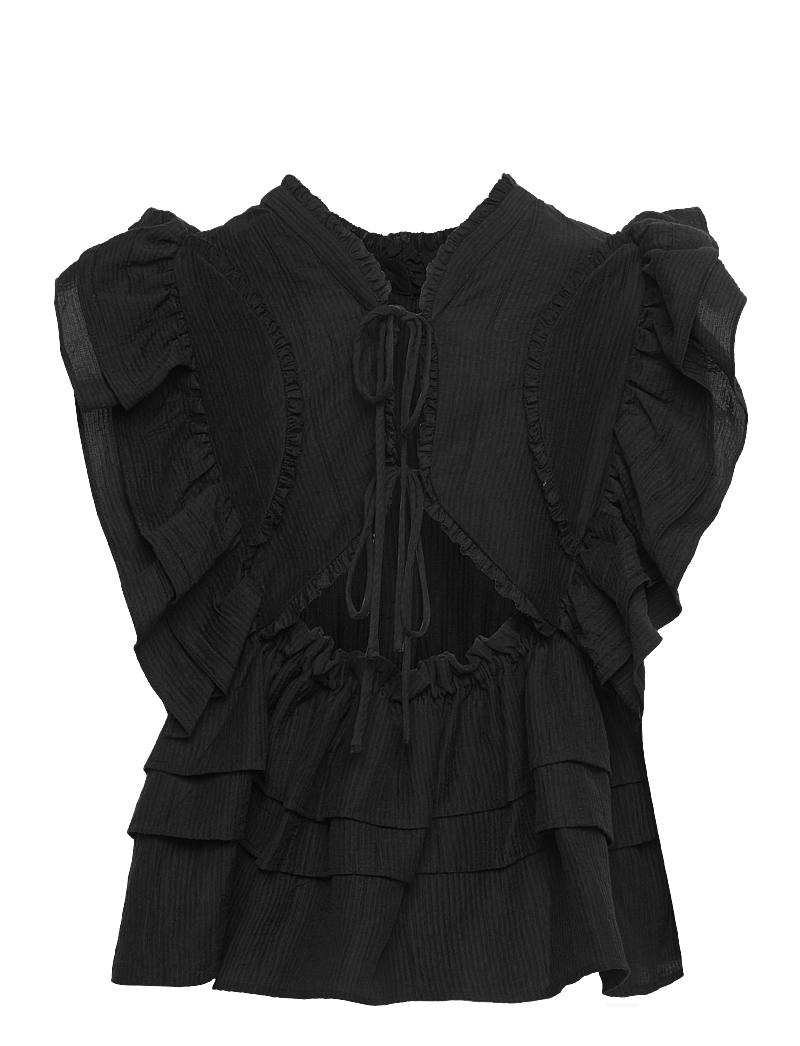 Munthe - FULTON - Ärmellose blusen - black - 2