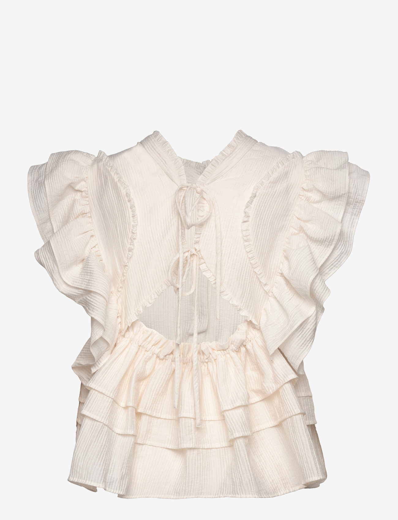 Munthe - FULTON - Ärmellose blusen - ivory - 1