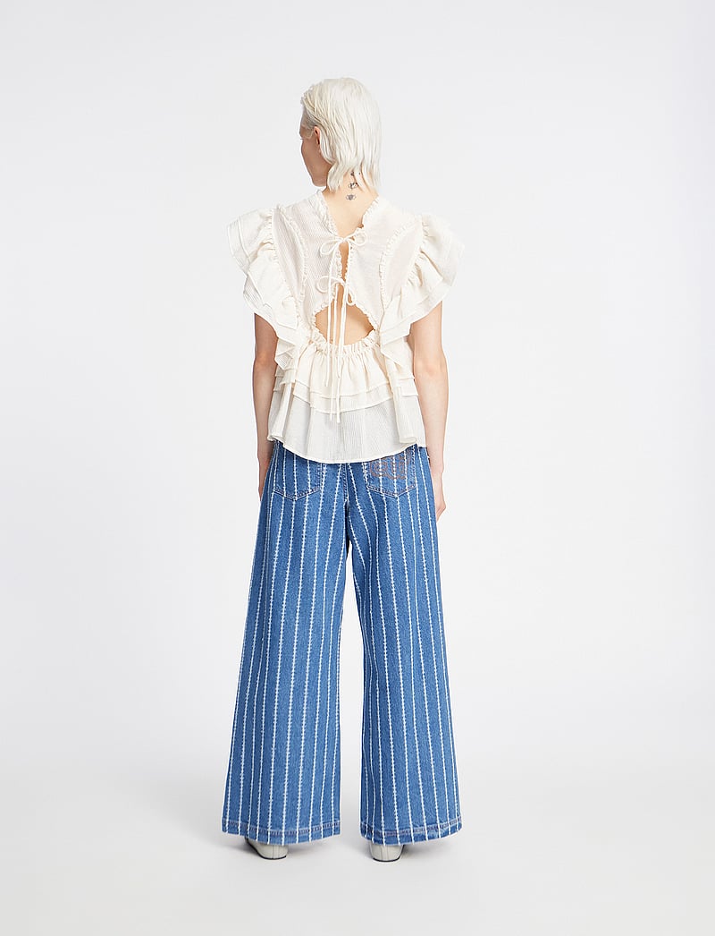 Munthe - FULTON - Ärmlösa blusar - ivory - 3