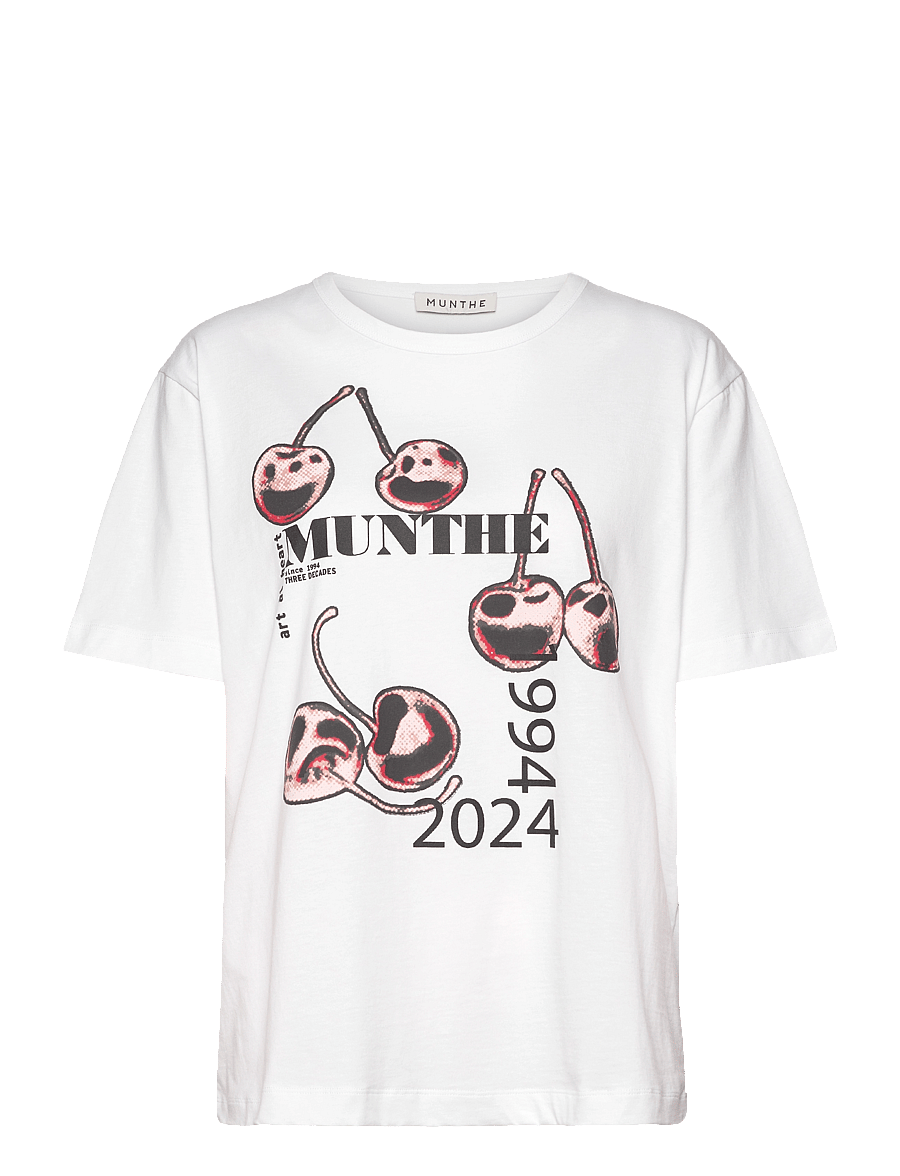 Munthe - FELITA - t-shirts - white - 1