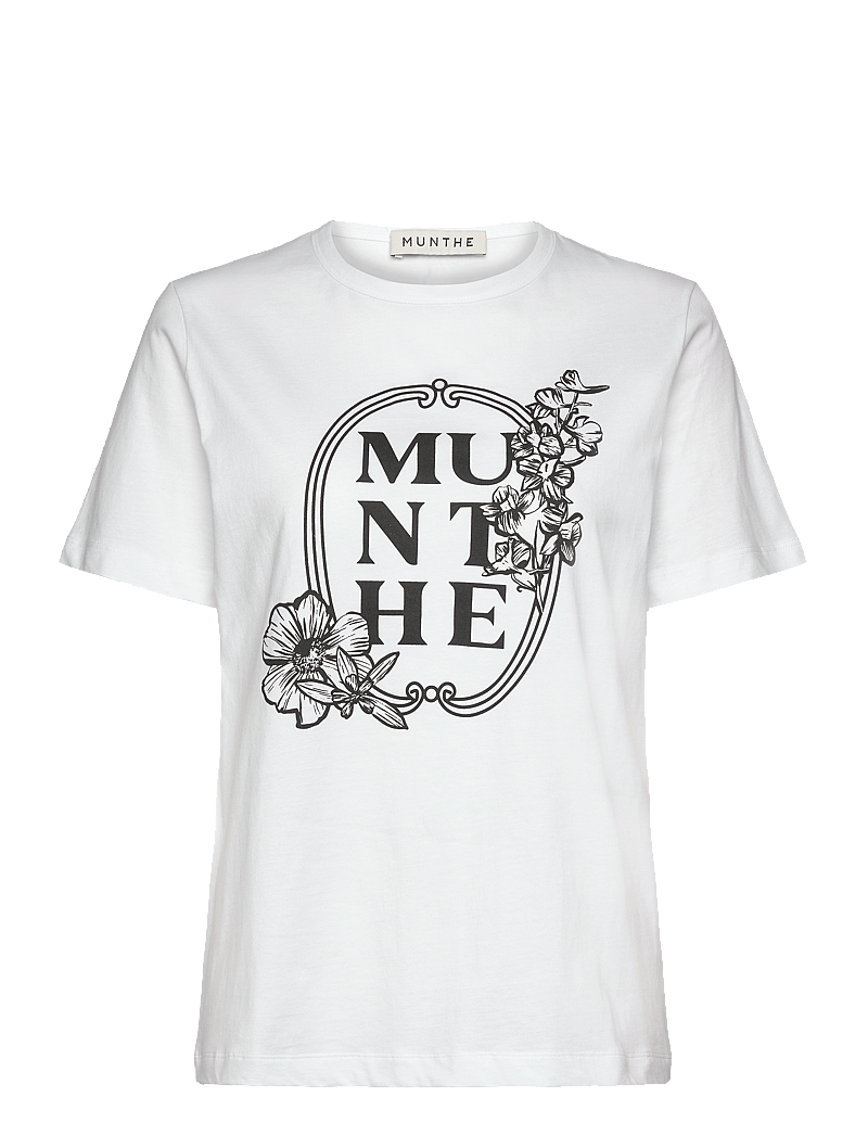 Munthe - FYNELLA - t-shirts - white - 1