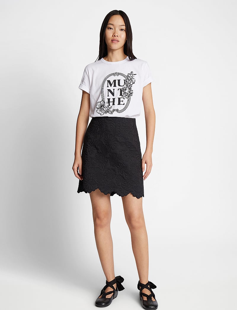Munthe - FYNELLA - t-shirts - white - 3