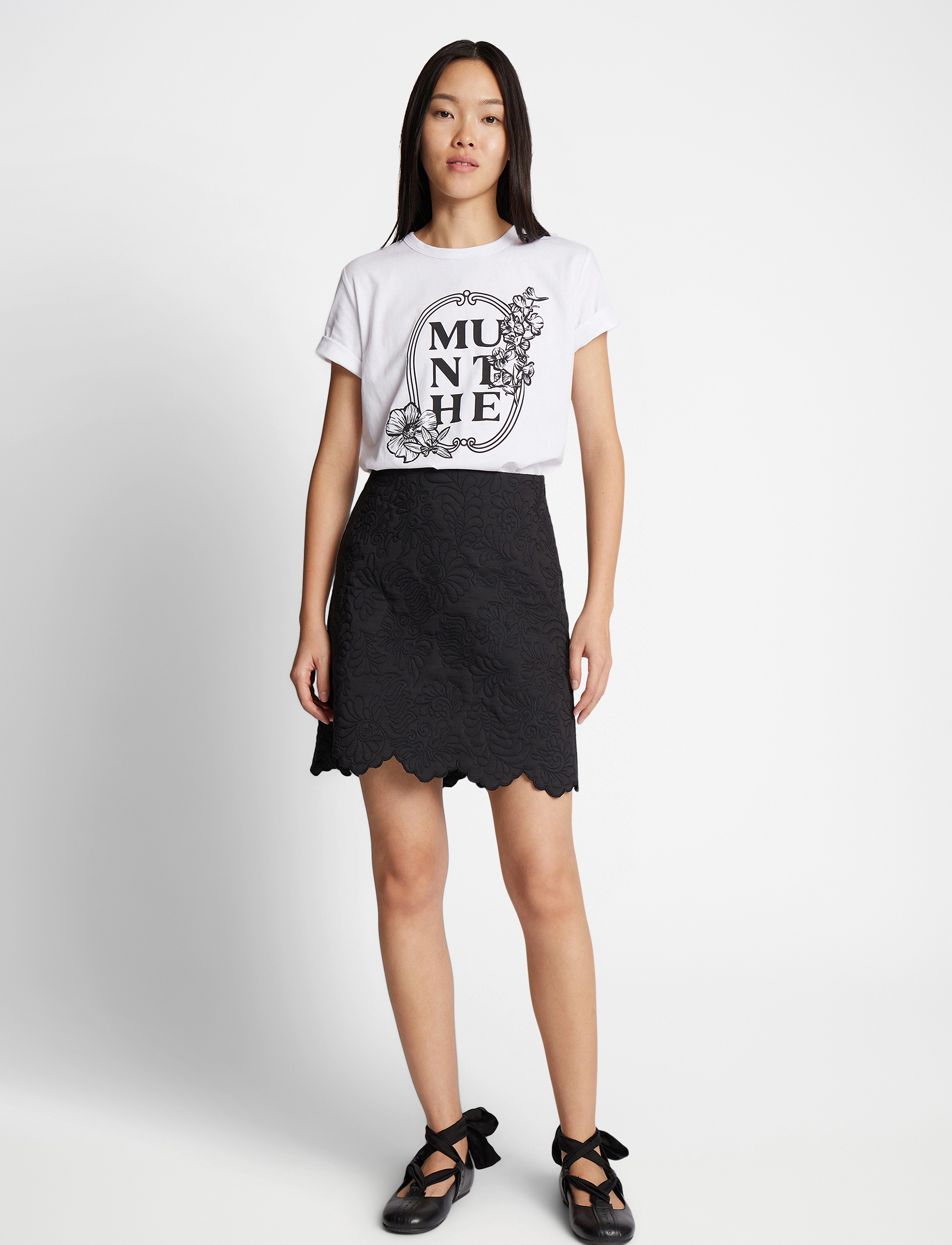 Munthe - FYNELLA - t-shirts - white - 3