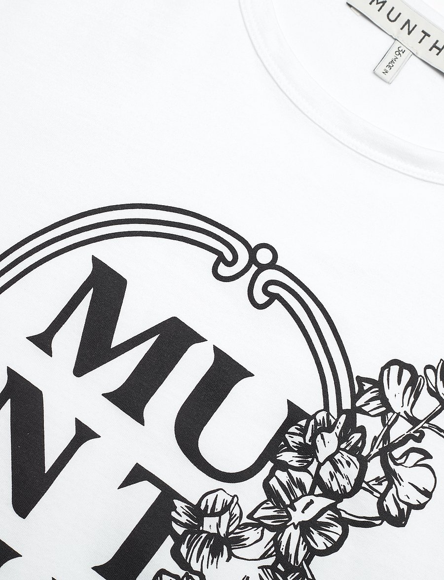 Munthe - FYNELLA - t-shirts - white - 5
